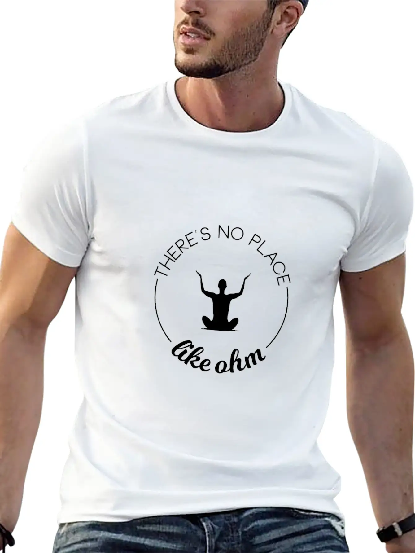 Yoga Unisex Casual T-Shirt – Clean Design For Daily Comfort