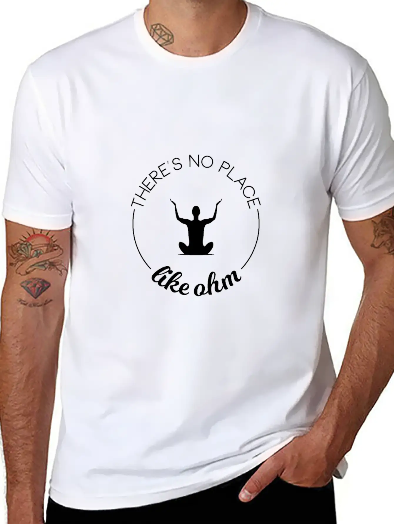 Yoga Unisex Casual T-Shirt – Clean Design For Daily Comfort