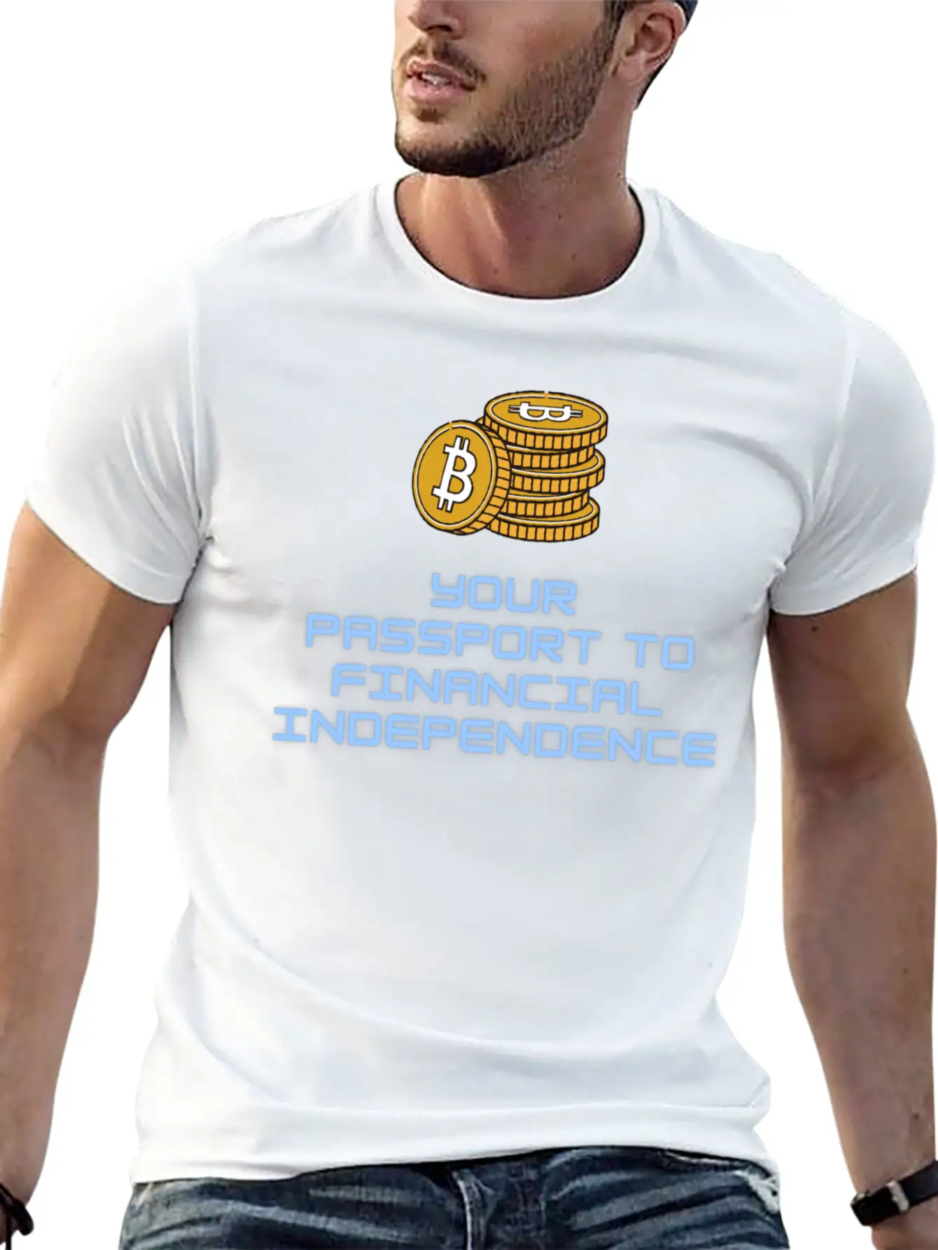 Your Passport To Financial Independence Unisex Casual T-Shirt – Clean Design For Daily Comfort