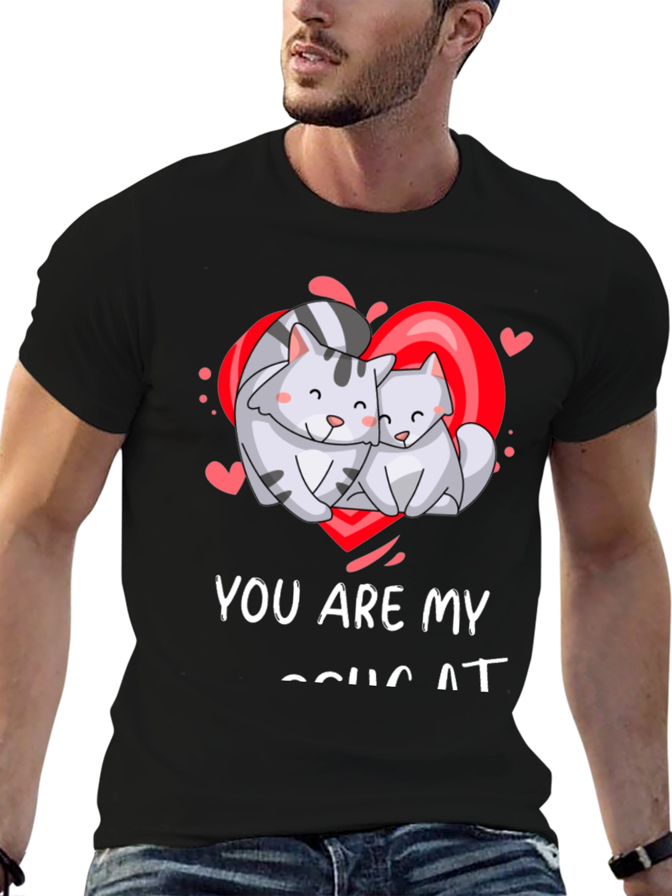 You Are My Soul Cat T-Shirt Valentines Day