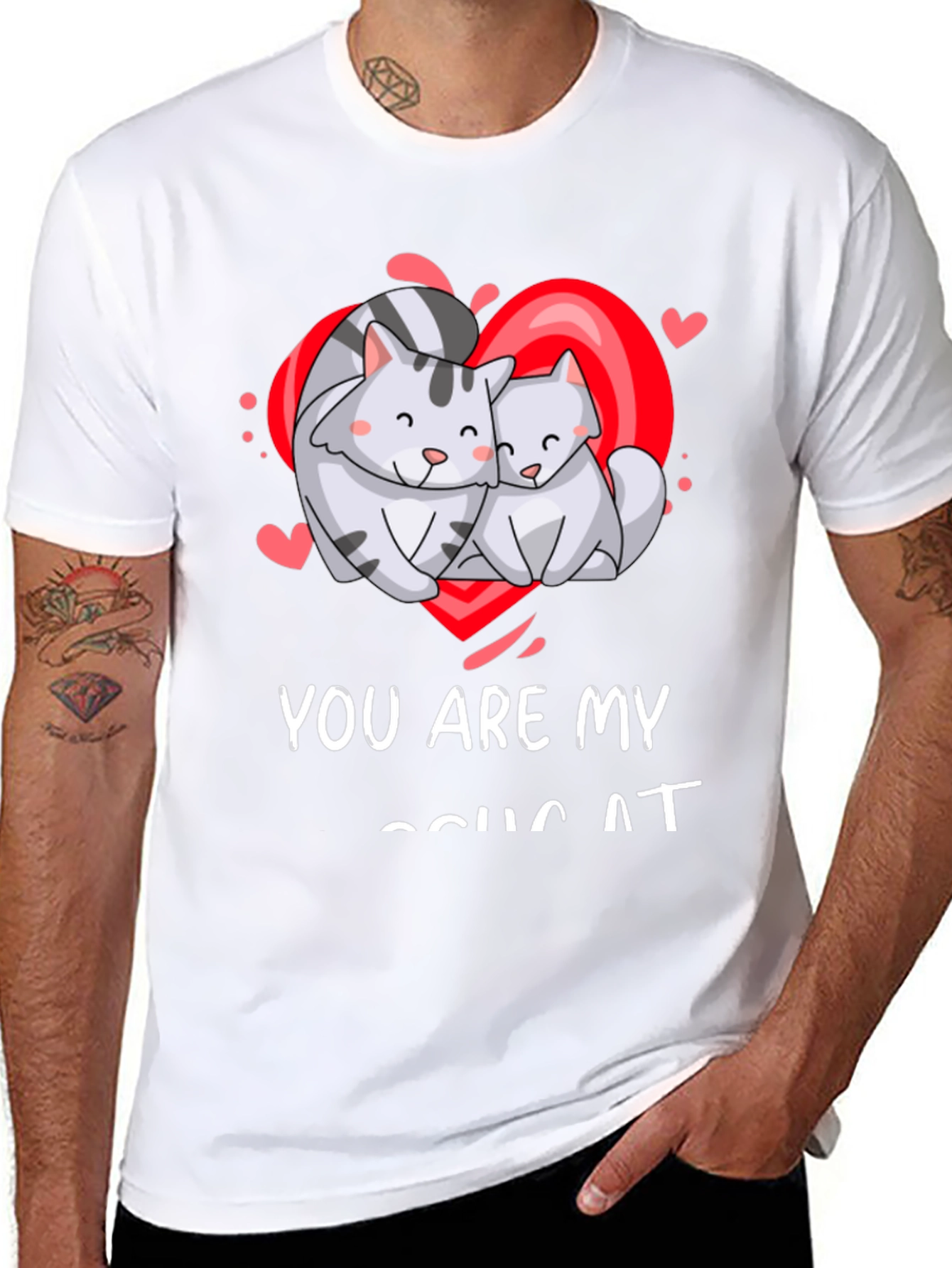 You Are My Soul Cat T-Shirt Valentines Day