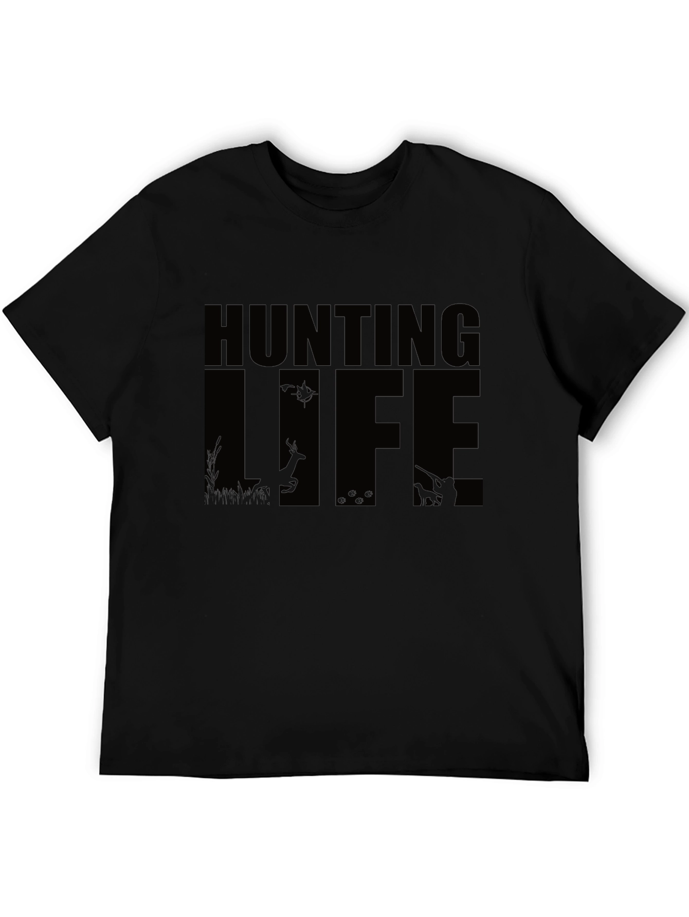 Hunting Life Graphic T-Shirt