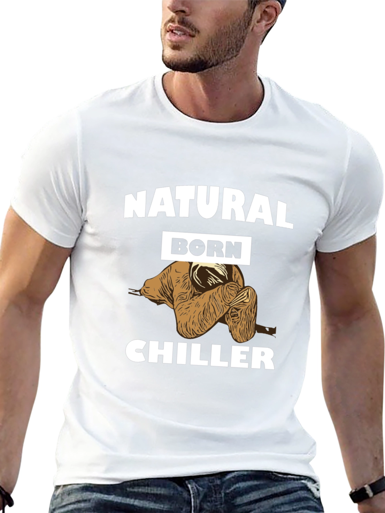 Natural Born Chiller Sloth T-Shirt
