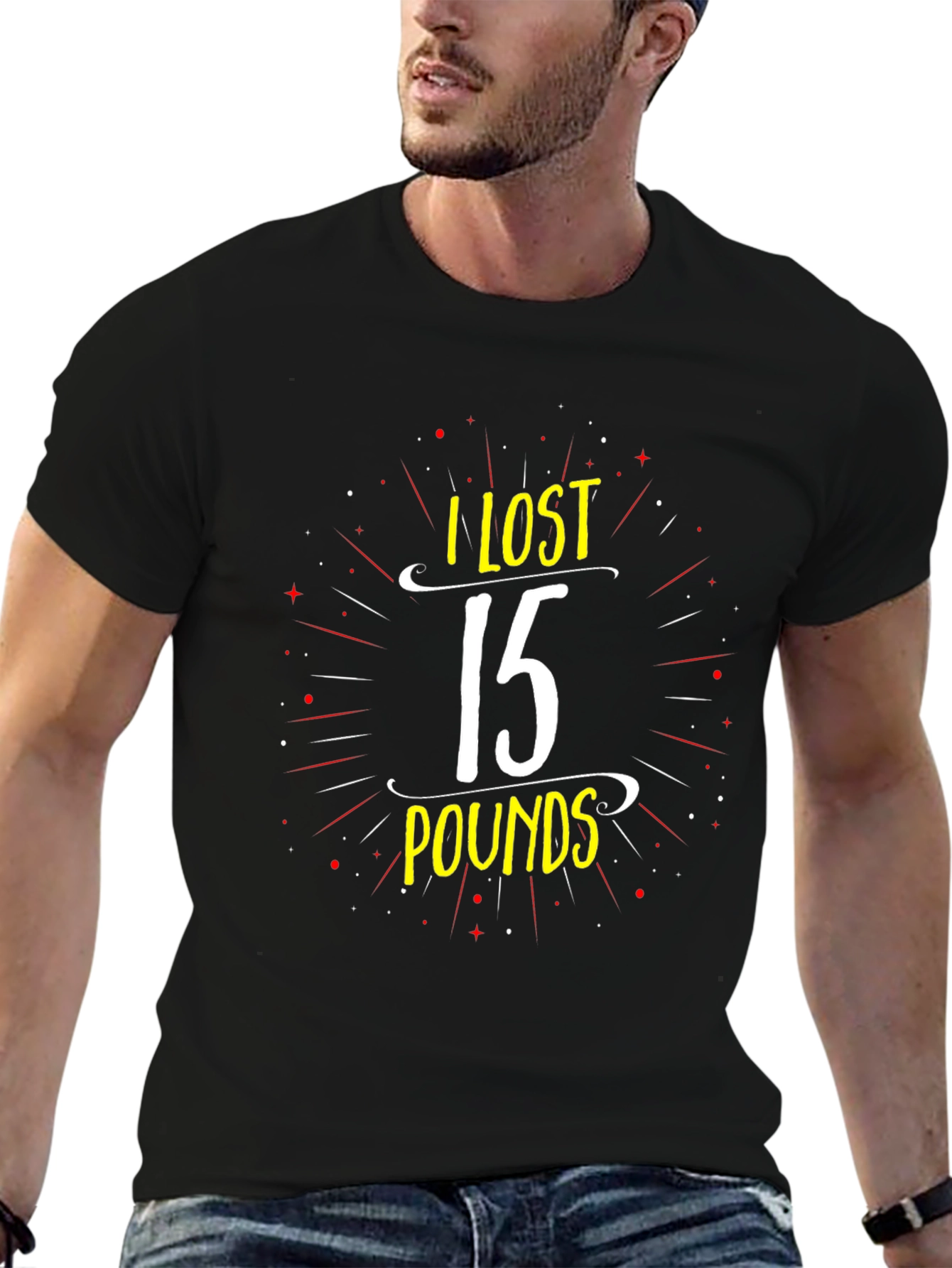 I Lost 15 Pounds T-Shirt - Weight Loss Tee