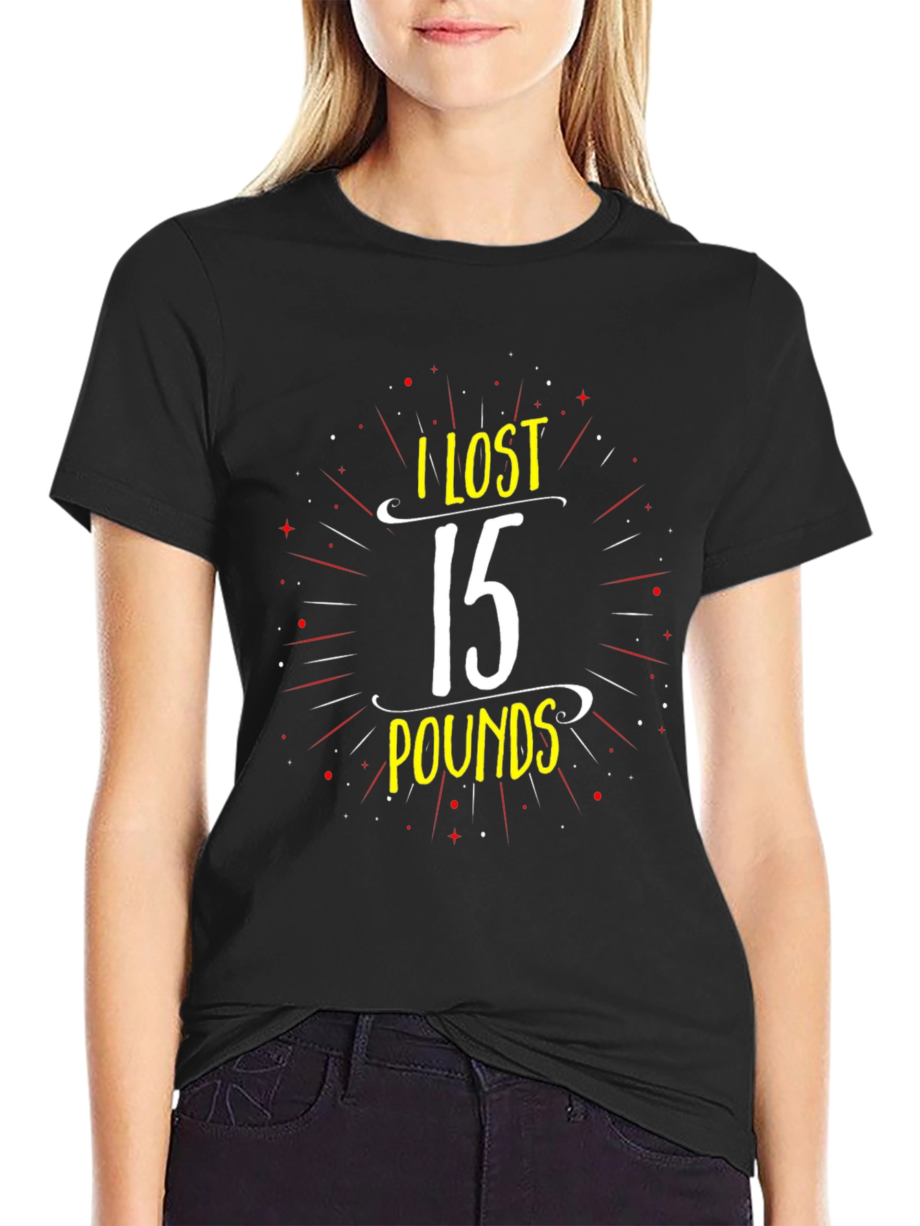 I Lost 15 Pounds T-Shirt - Weight Loss Tee
