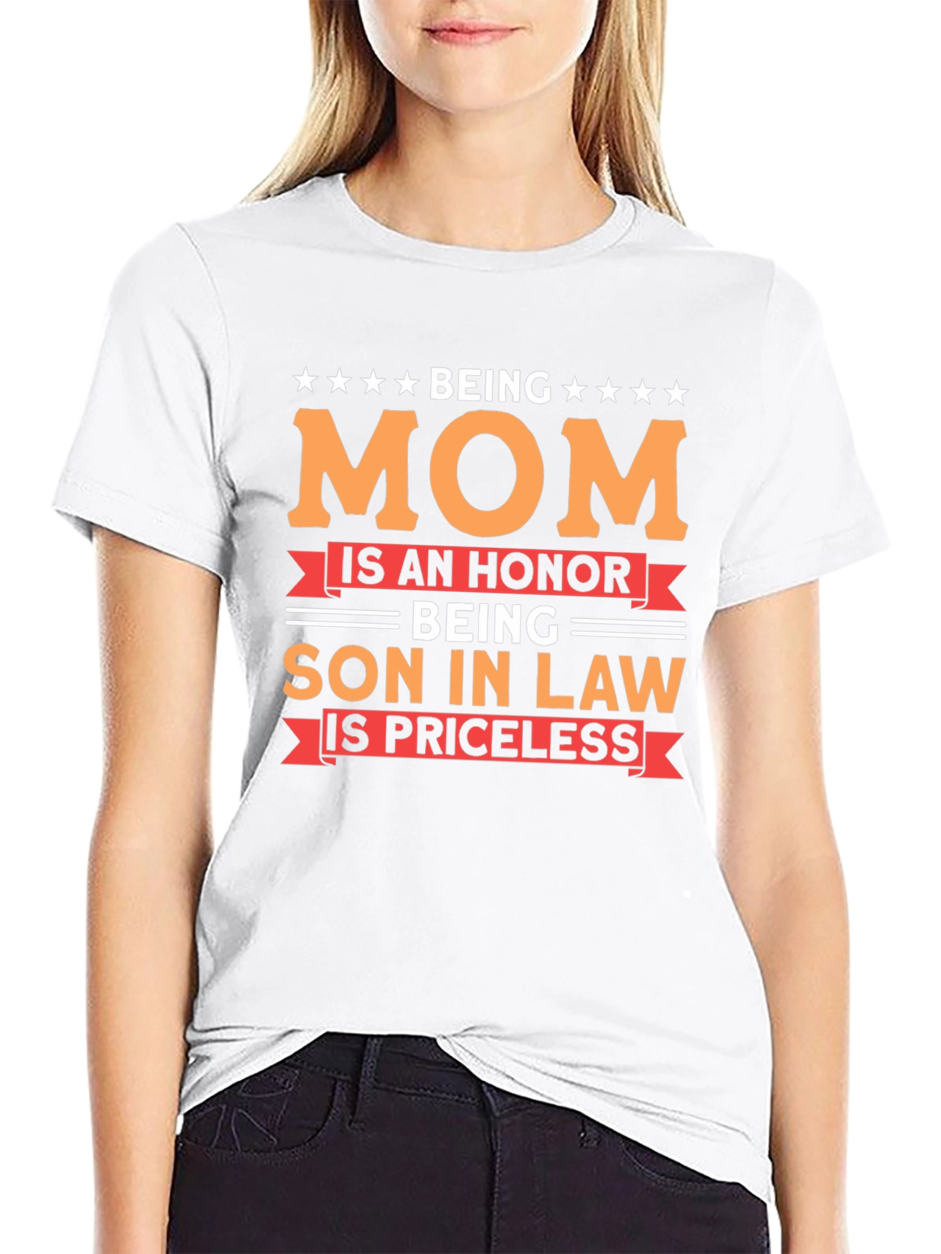 Being Mom Son-in-Law Graphic T-Shirt