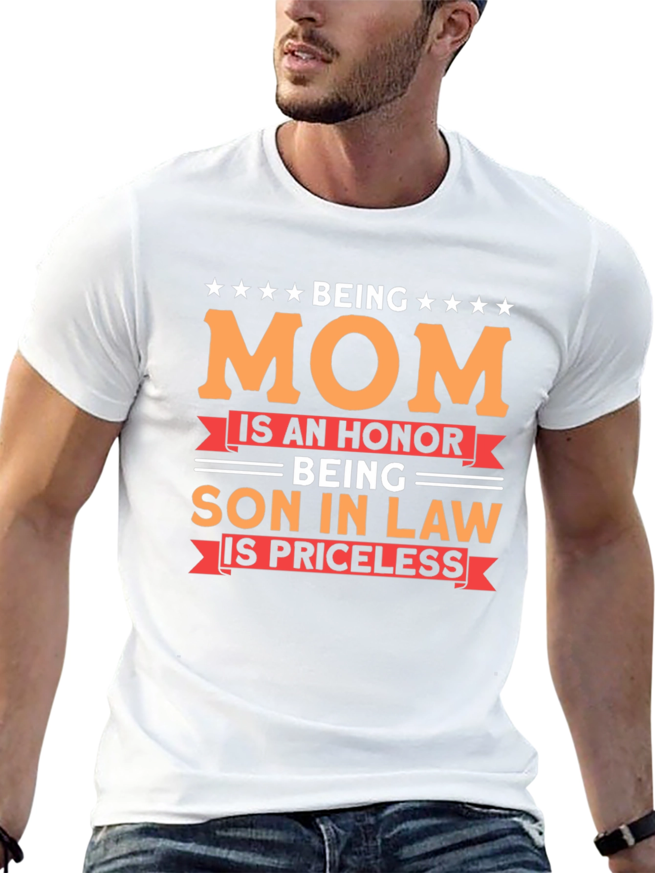 Being Mom Son-in-Law Graphic T-Shirt