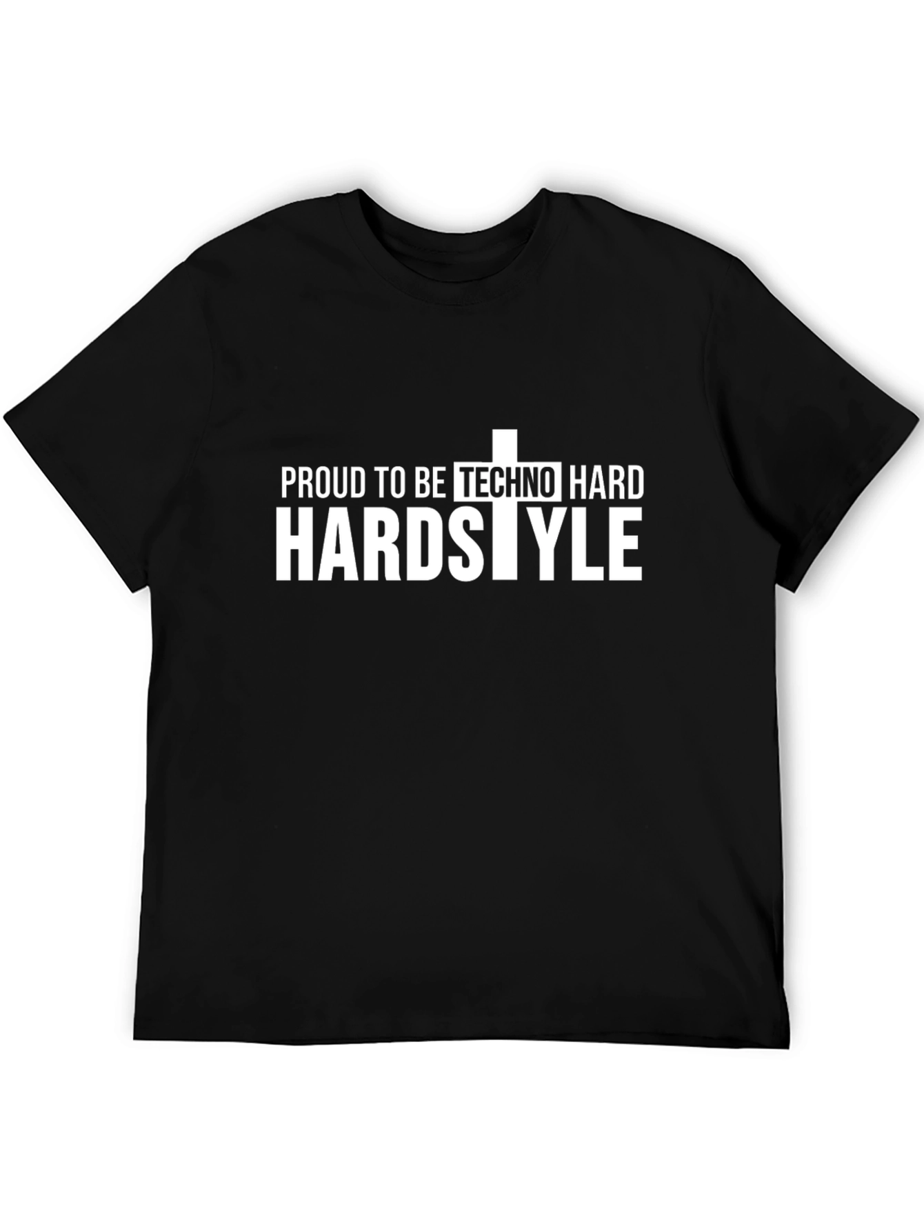 Proud Techno Hard Hardstyle Graphic T-Shirt