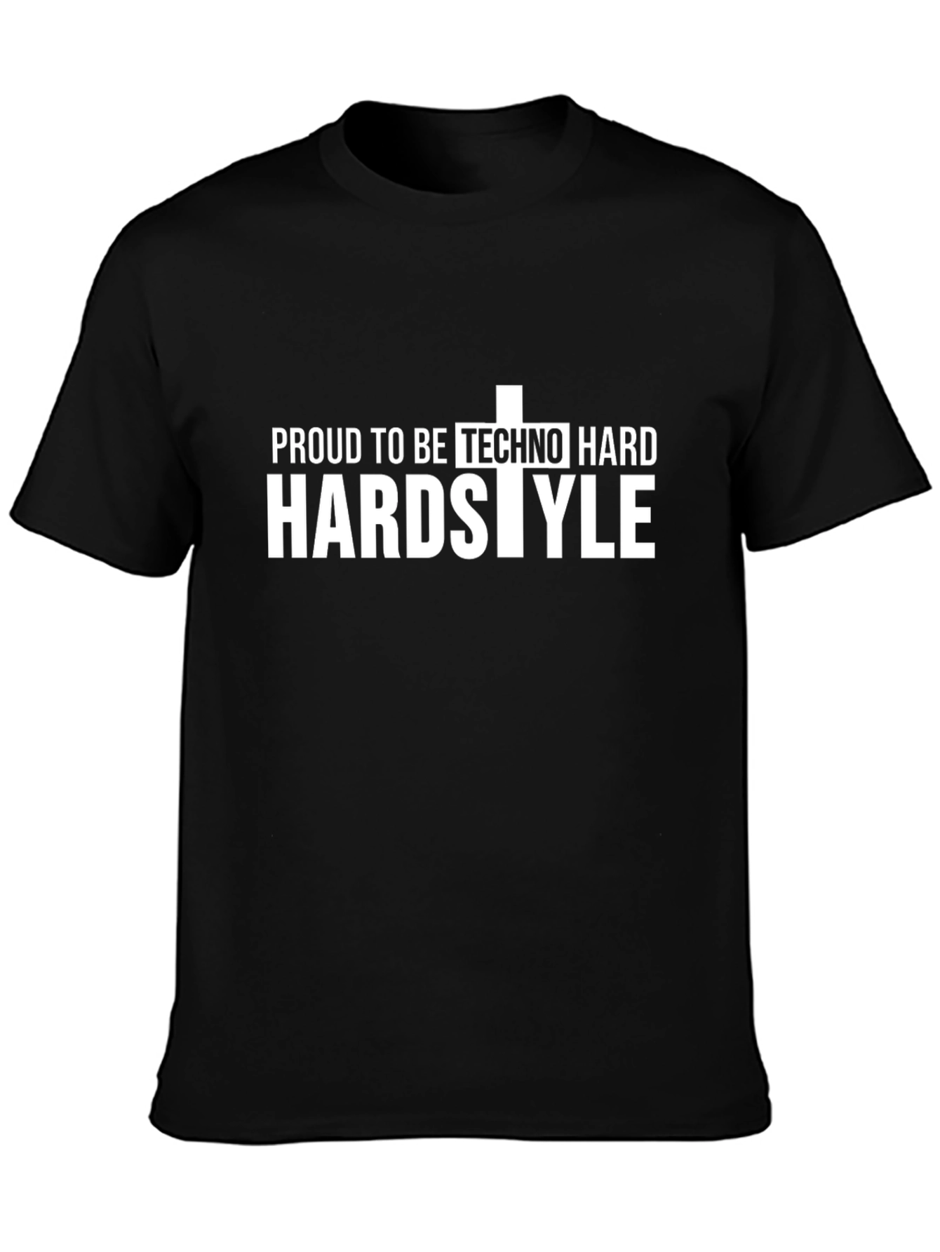 Proud Techno Hard Hardstyle Graphic T-Shirt