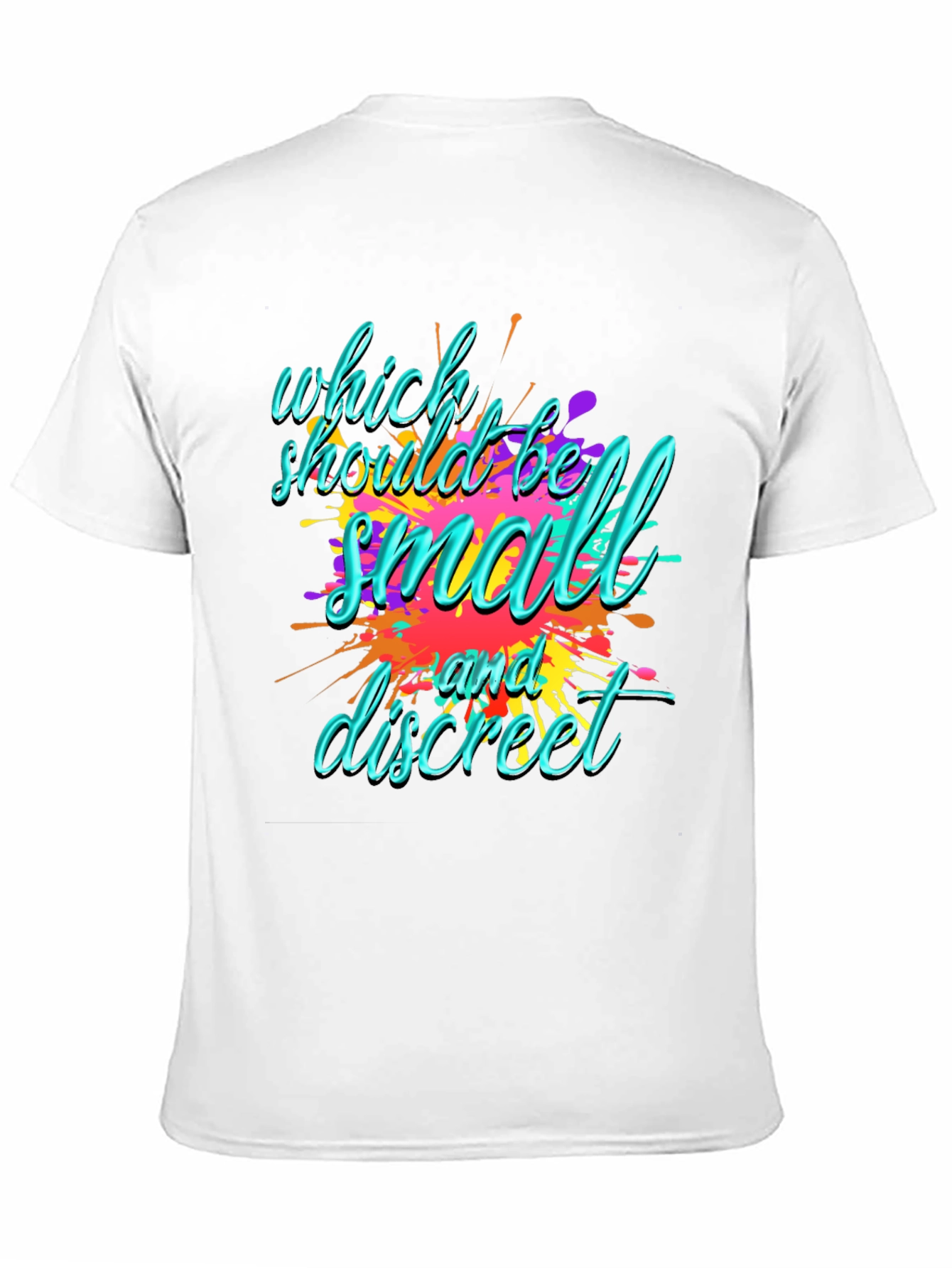 Small & Discreet Graphic Tee