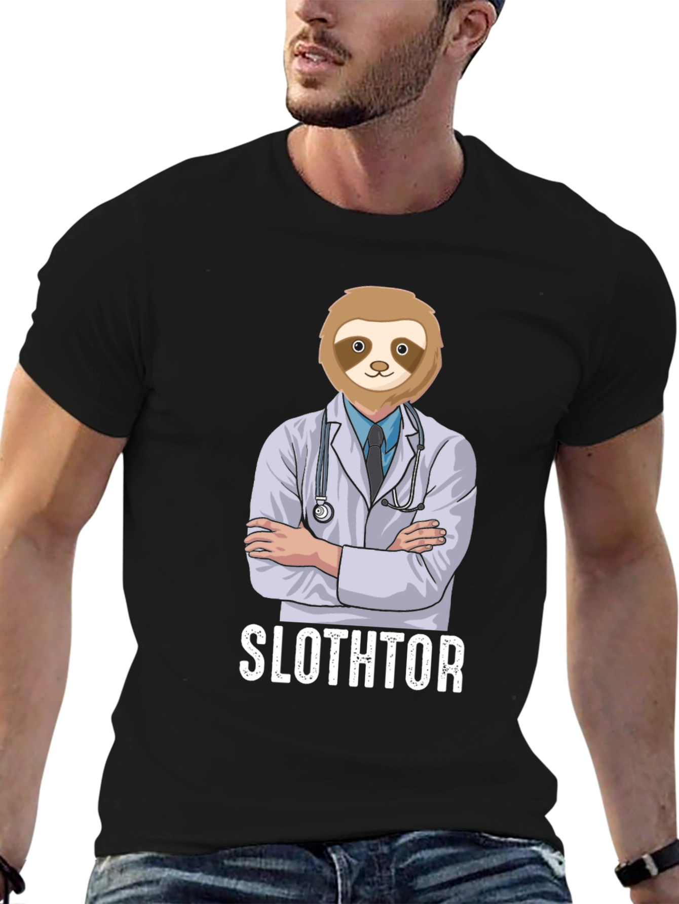 Sloth Doctor T-Shirt - Funny Slothtor Design