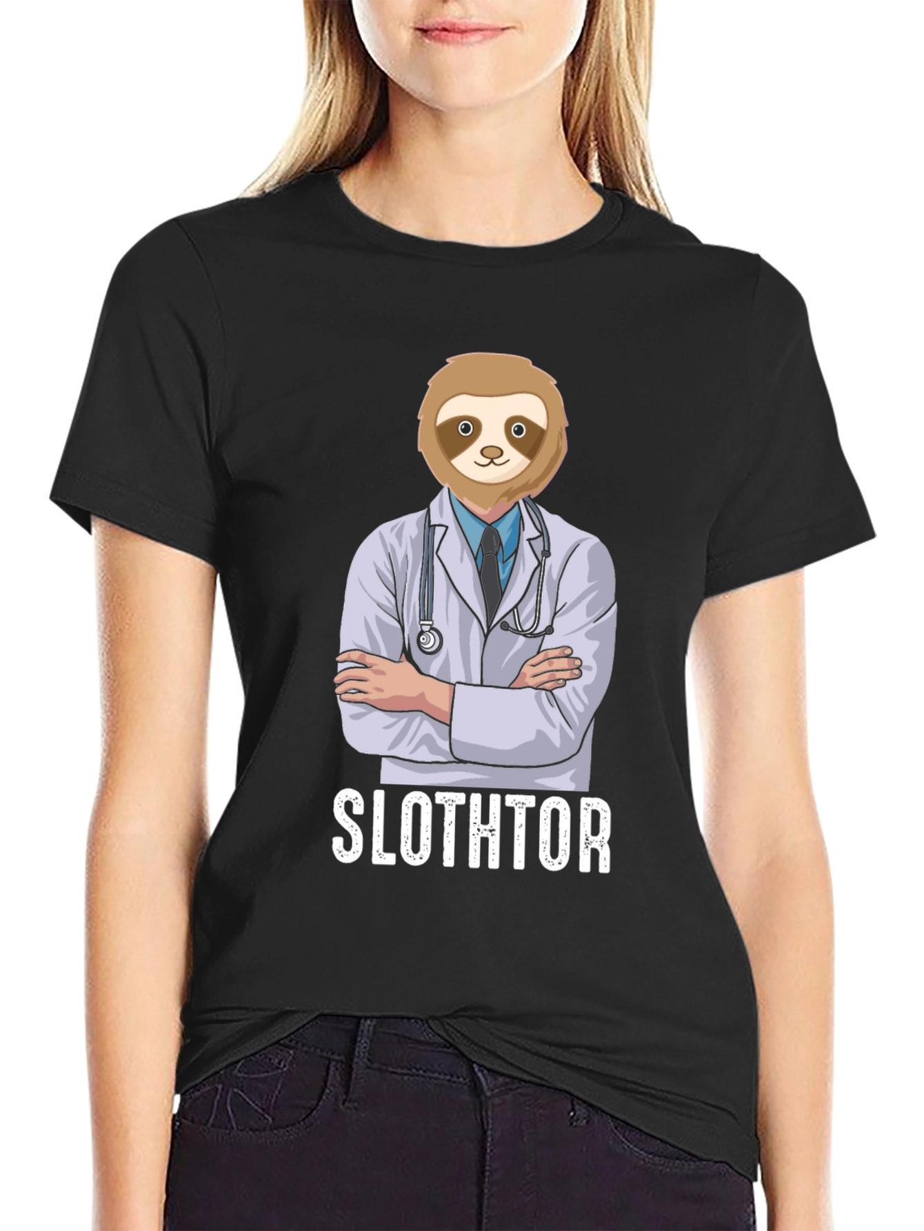 Sloth Doctor T-Shirt - Funny Slothtor Design