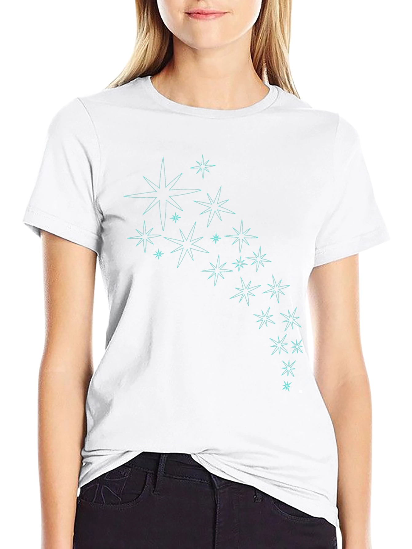 Retro Starburst T-Shirt - Atomic Age Design