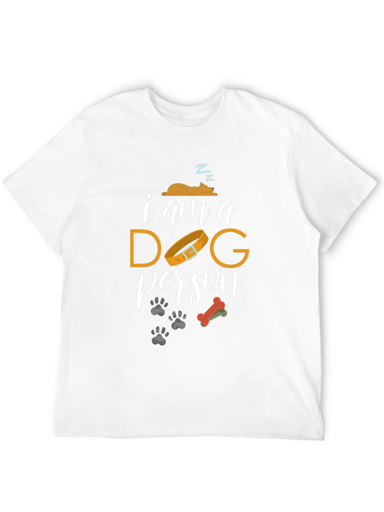 I am a Dog Person Graphic Tee - Black