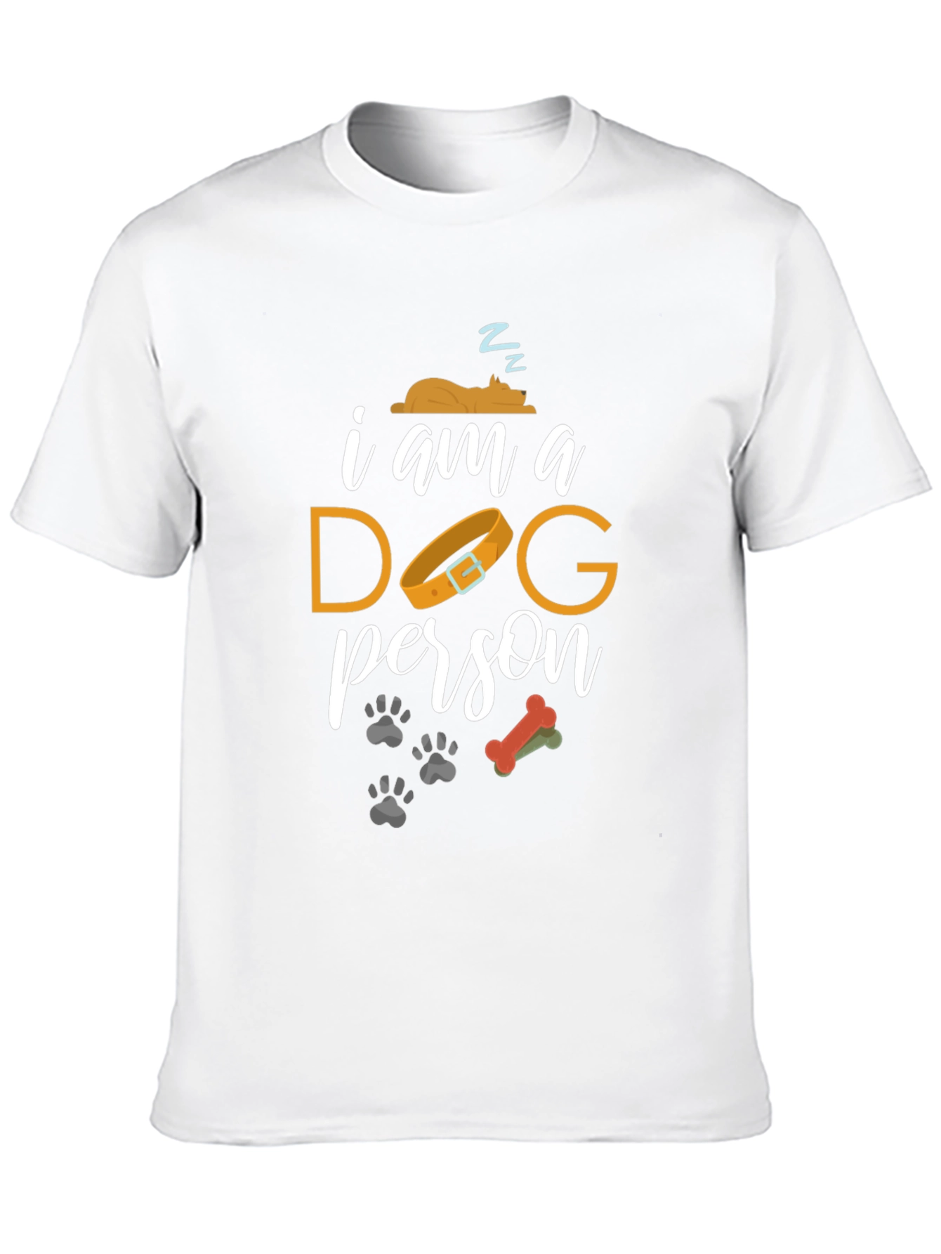 I am a Dog Person Graphic Tee - Black