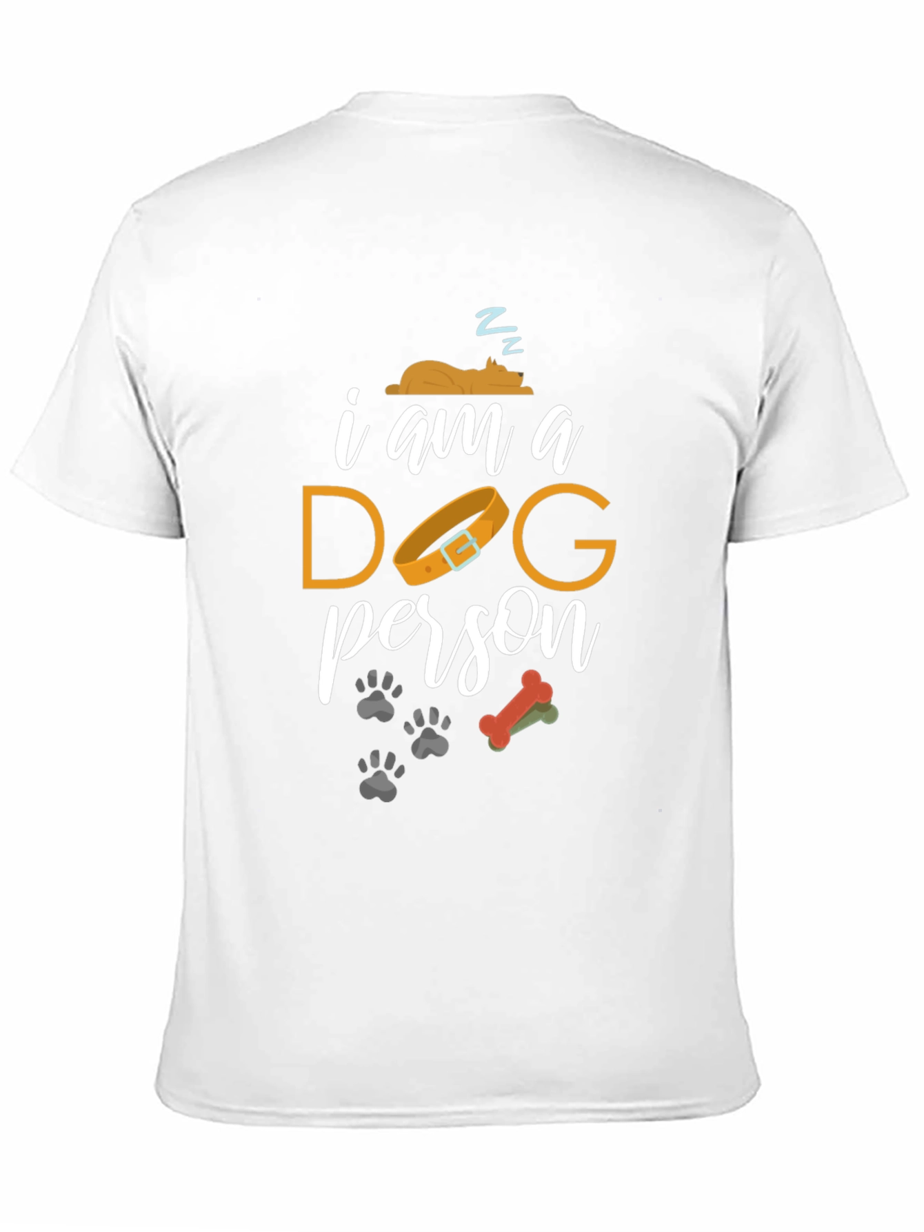 I am a Dog Person Graphic Tee - Black