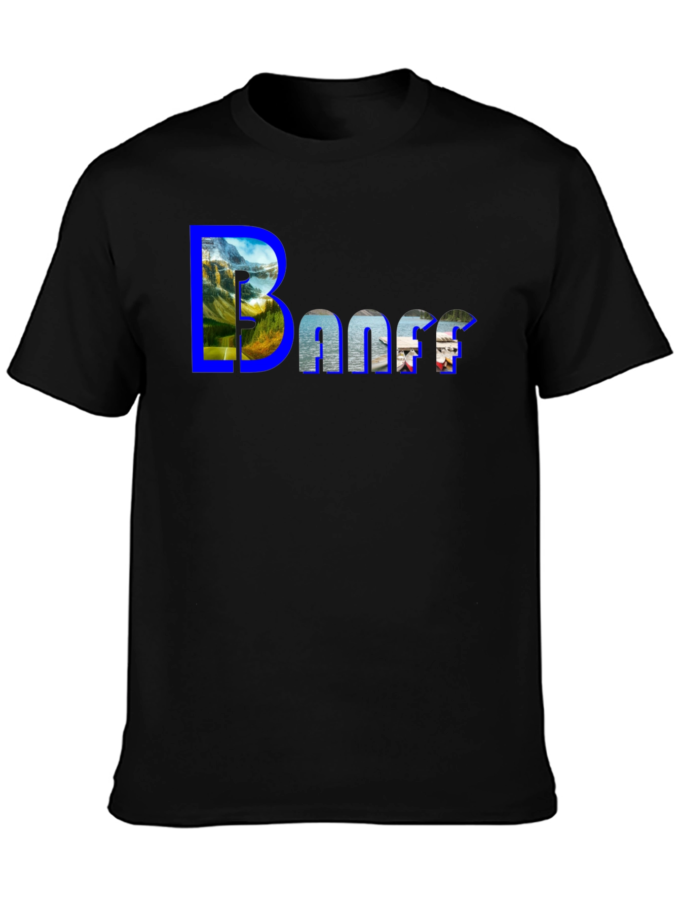 Banff Graphic Tee - Scenic Adventure T-Shirt