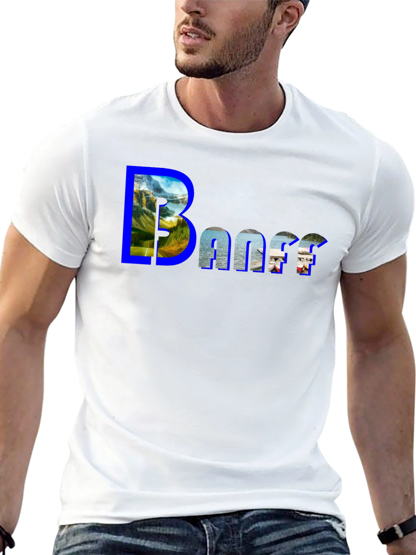 Banff Graphic Tee - Scenic Adventure T-Shirt