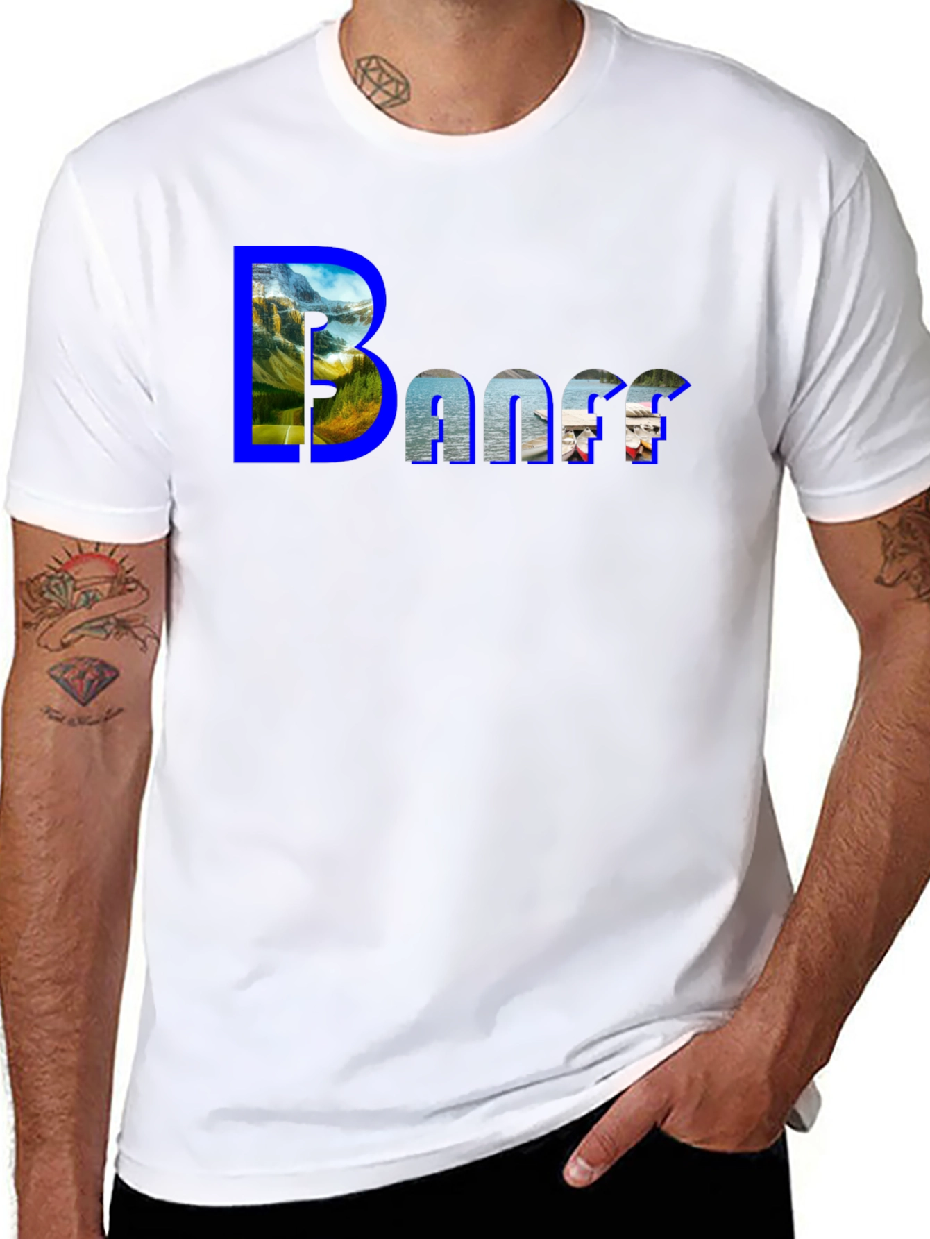 Banff Graphic Tee - Scenic Adventure T-Shirt