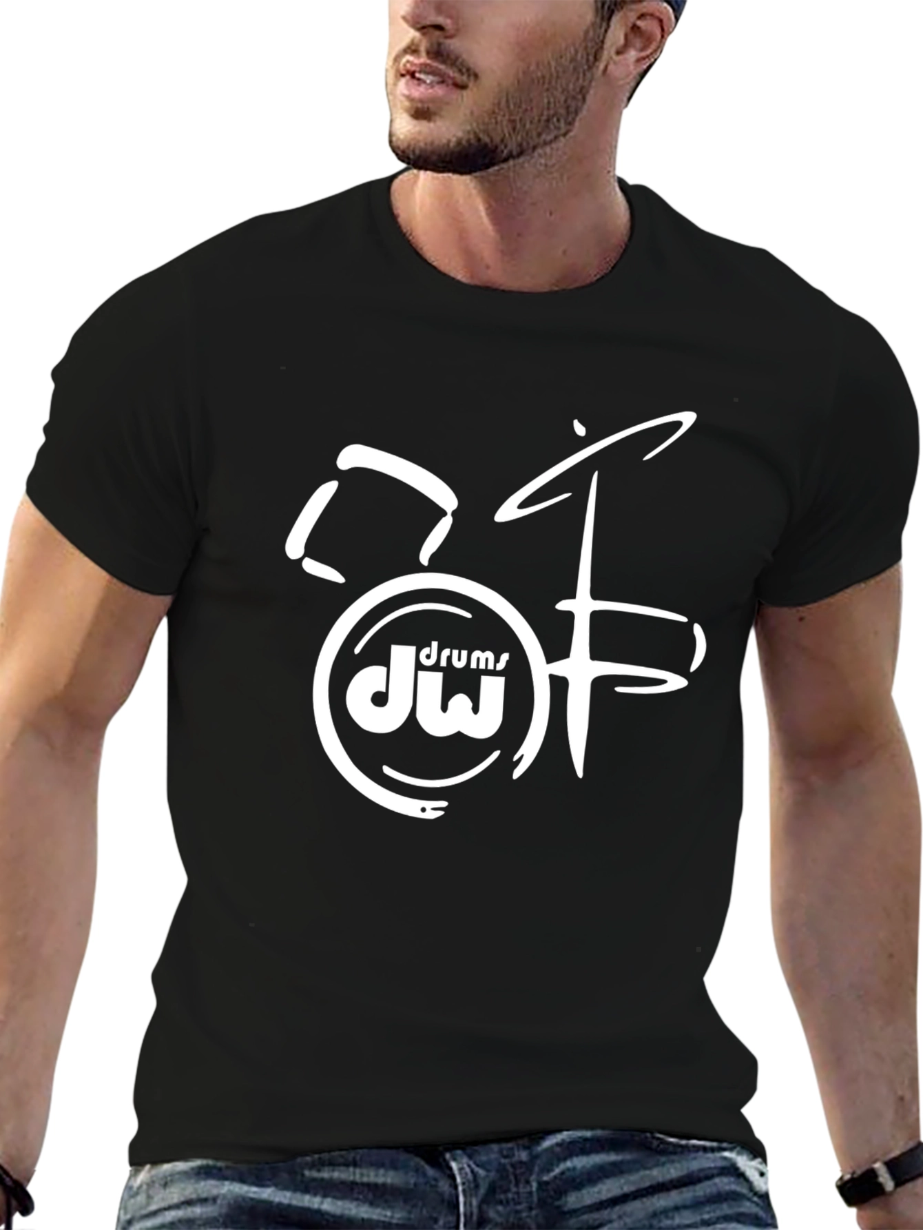DW Drums Graphic T-Shirt - Black