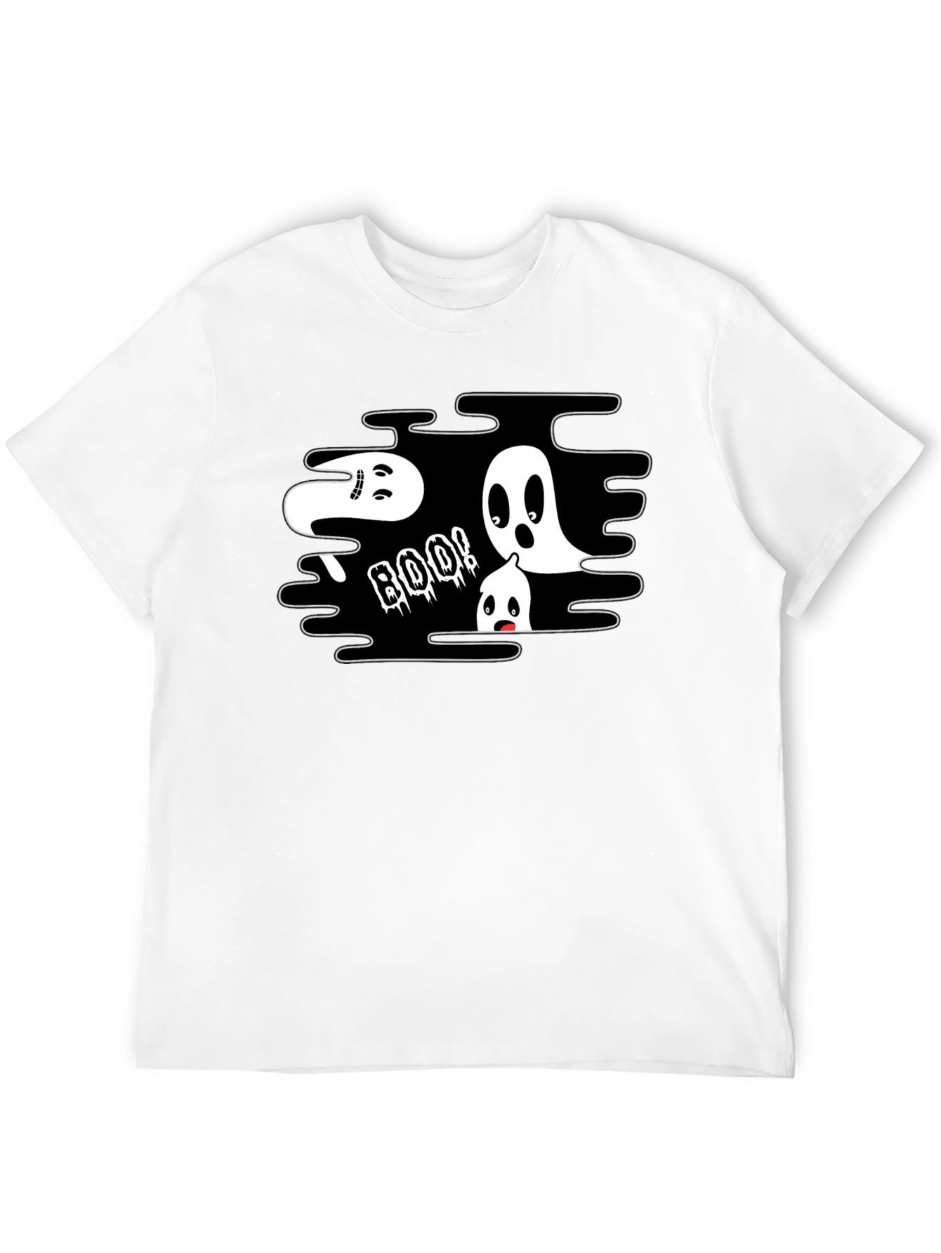 Spooky Ghost Boo! Graphic T-Shirt