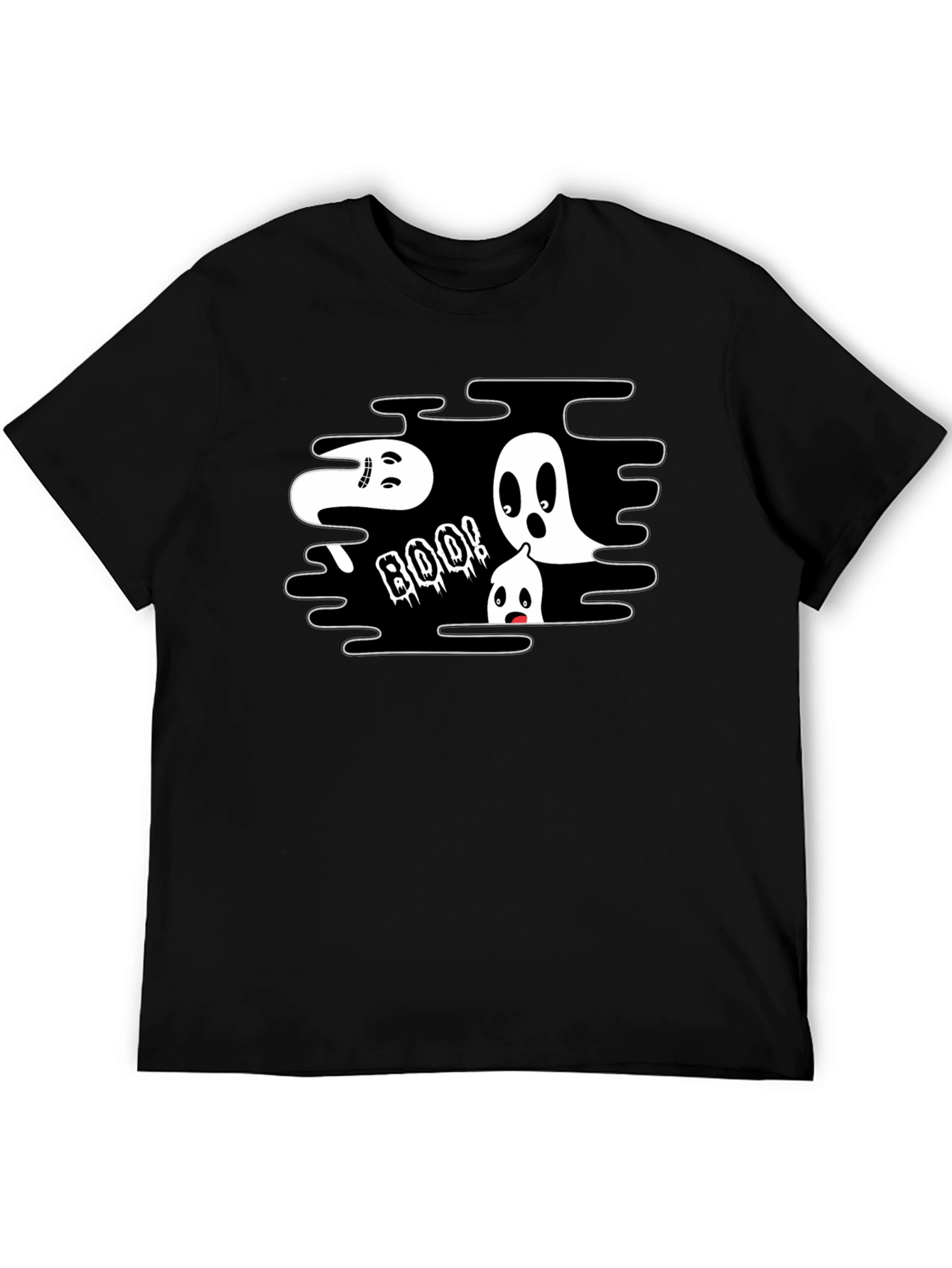Spooky Ghost Boo! Graphic T-Shirt
