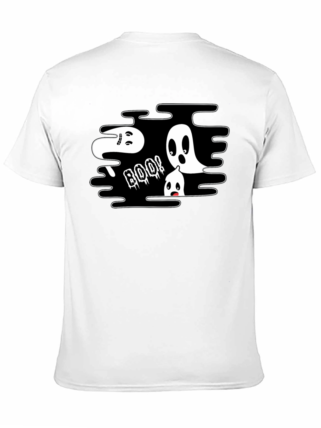 Spooky Ghost Boo! Graphic T-Shirt