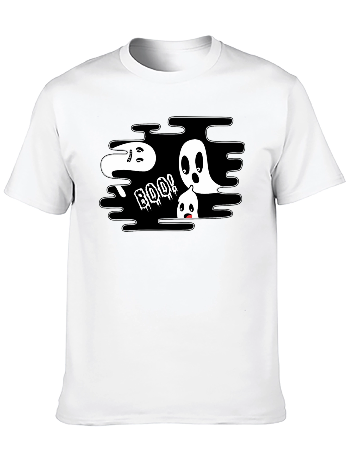 Spooky Ghost Boo! Graphic T-Shirt