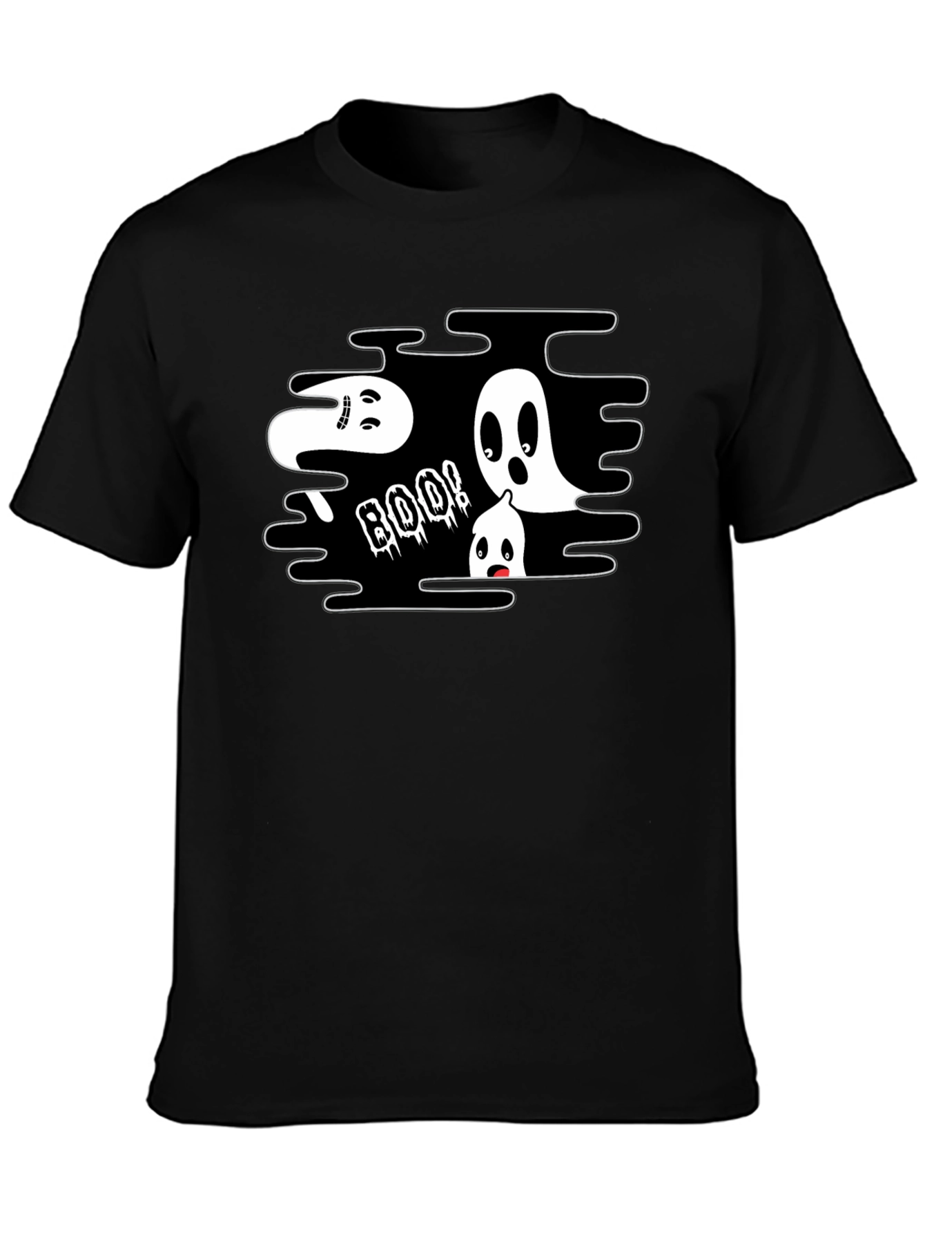 Spooky Ghost Boo! Graphic T-Shirt