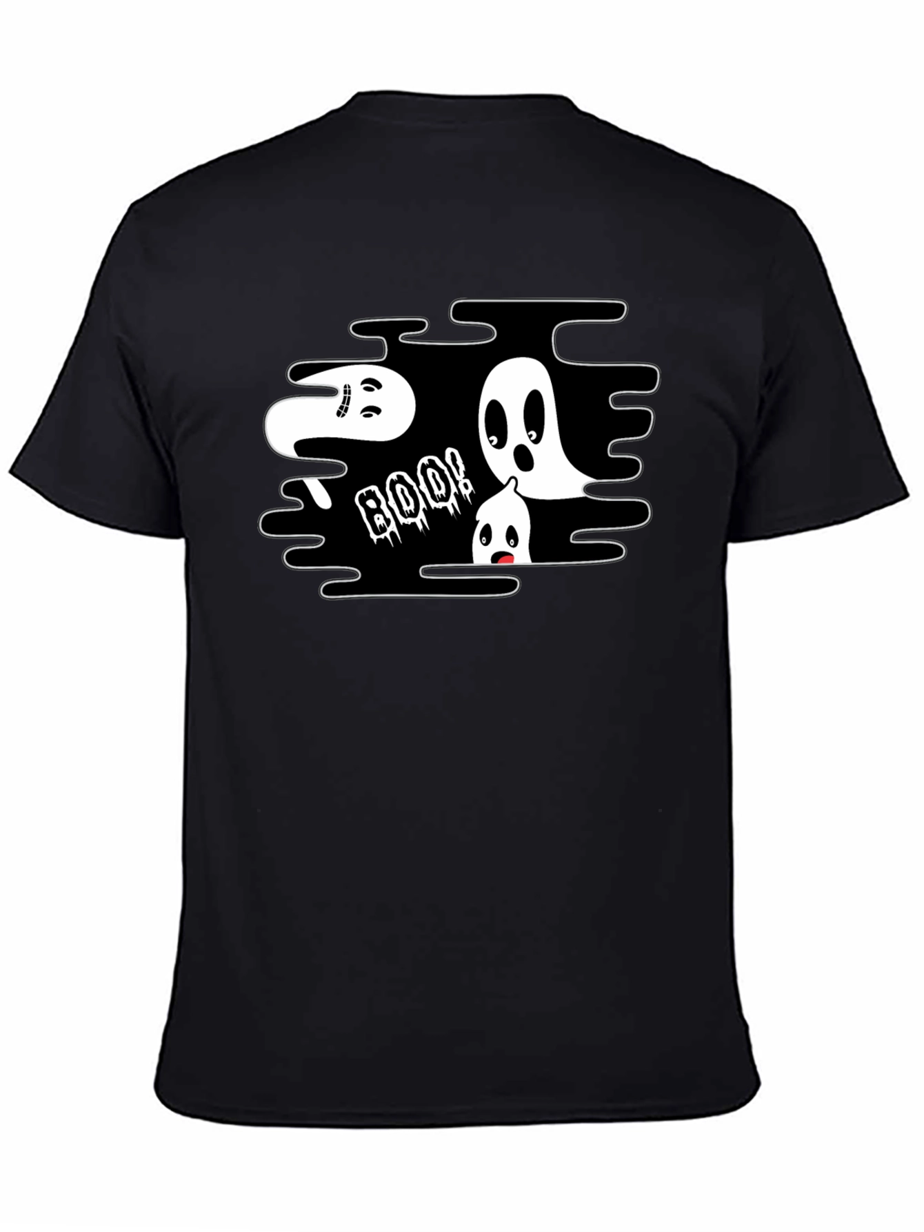 Spooky Ghost Boo! Graphic T-Shirt