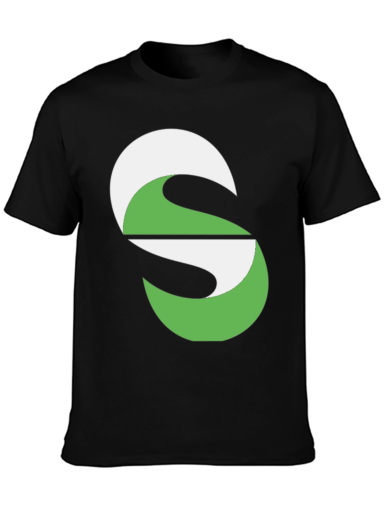 Modern Graphic Tee - Abstract S Design
