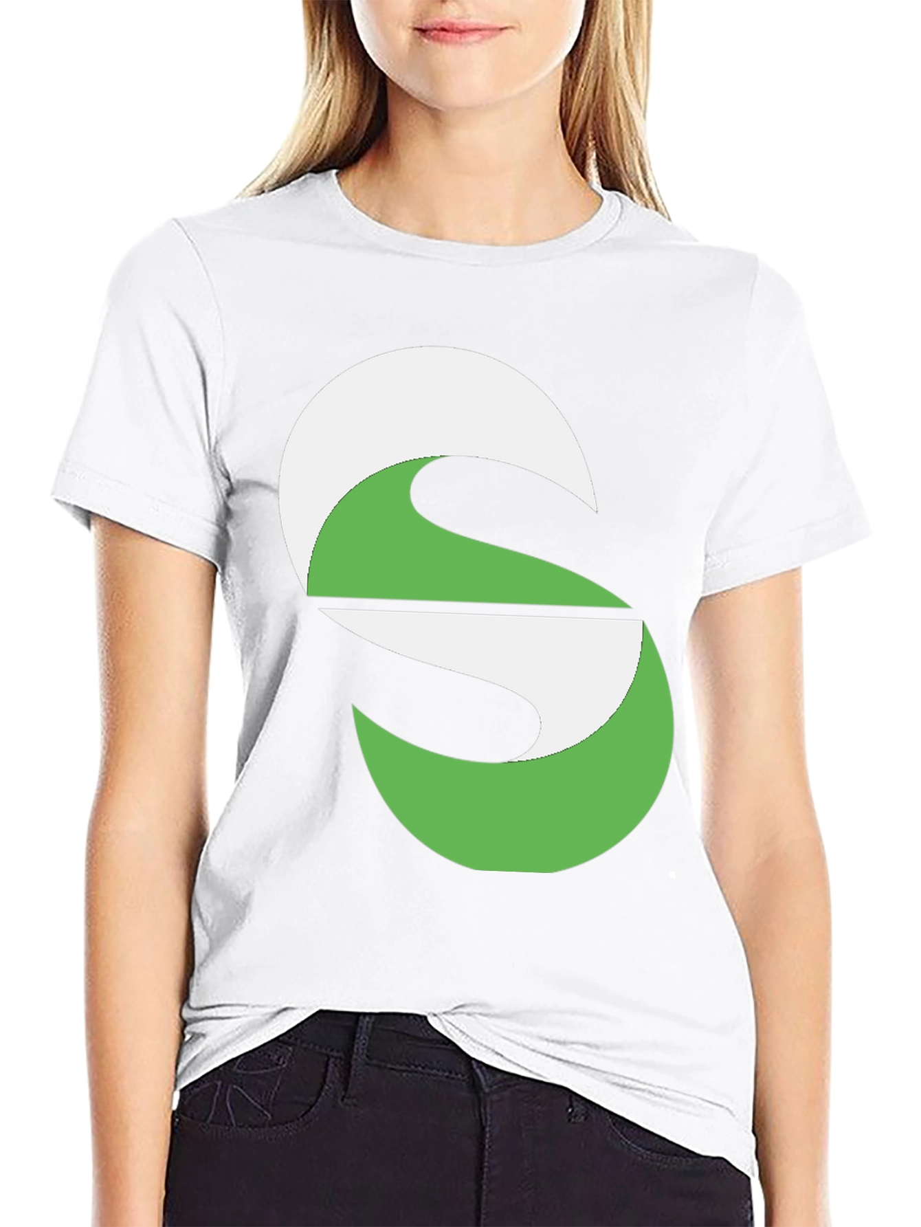Modern Graphic Tee - Abstract S Design
