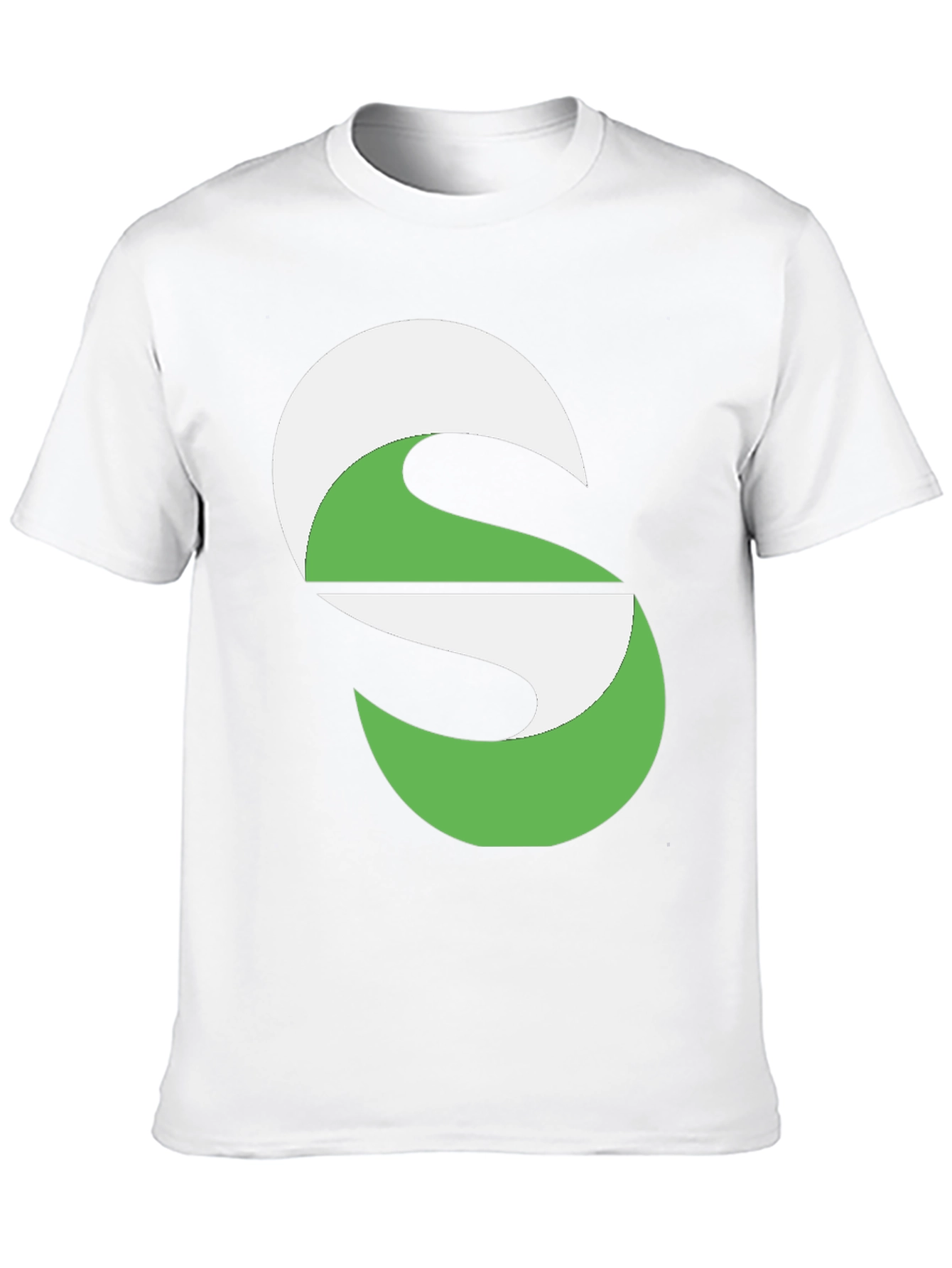 Modern Graphic Tee - Abstract S Design