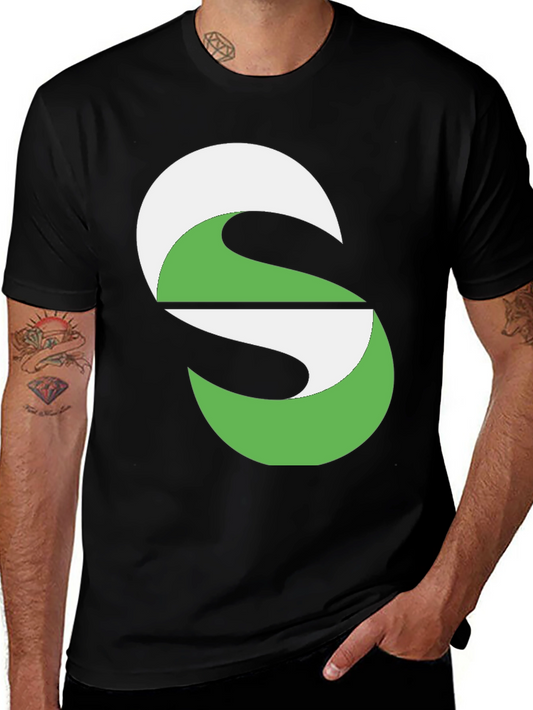 Modern Graphic Tee - Abstract S Design