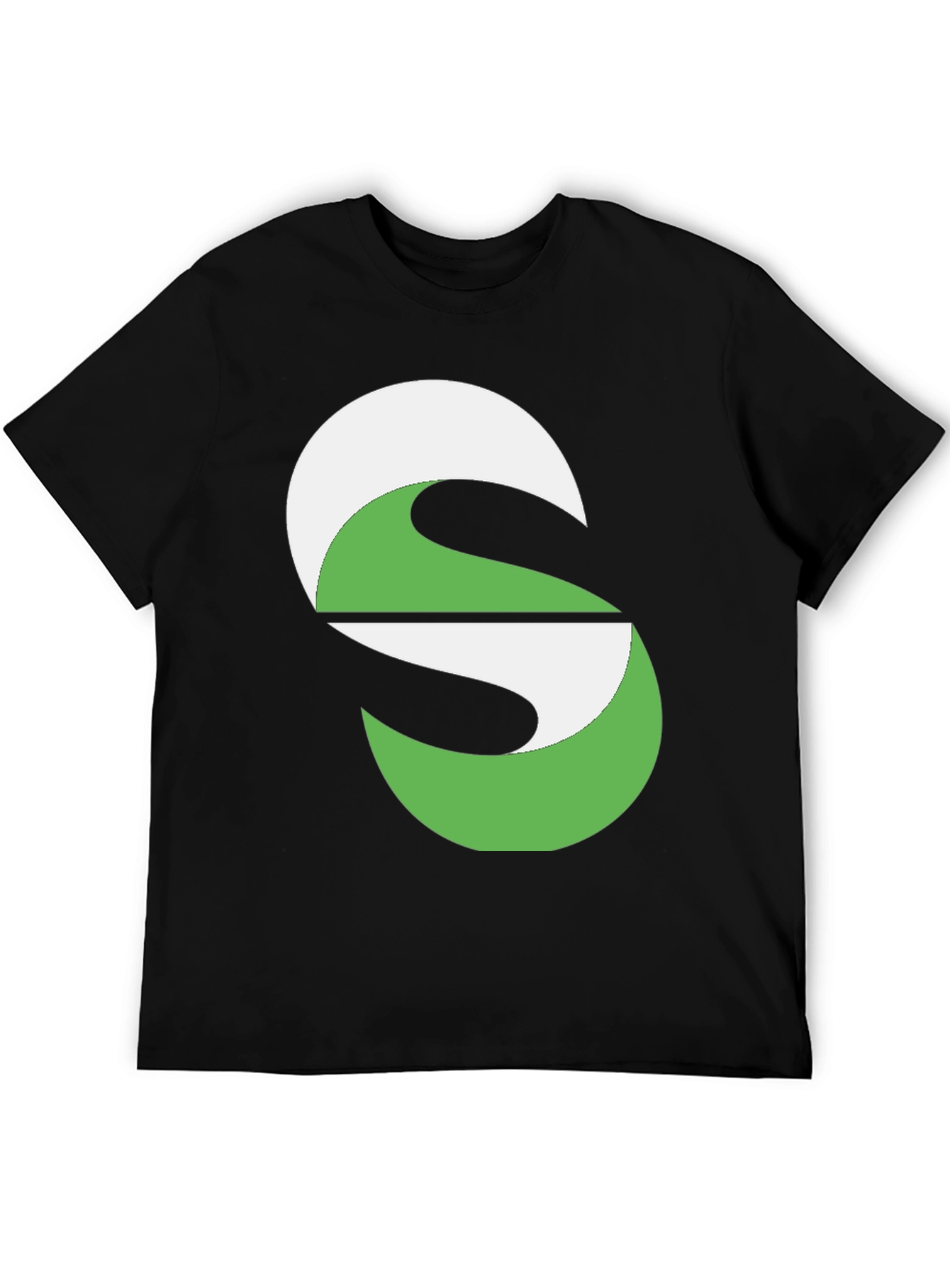 Modern Graphic Tee - Abstract S Design