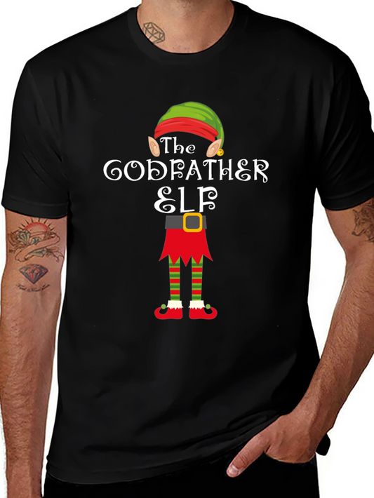 The Godfather Elf T-Shirt Christmas Holiday