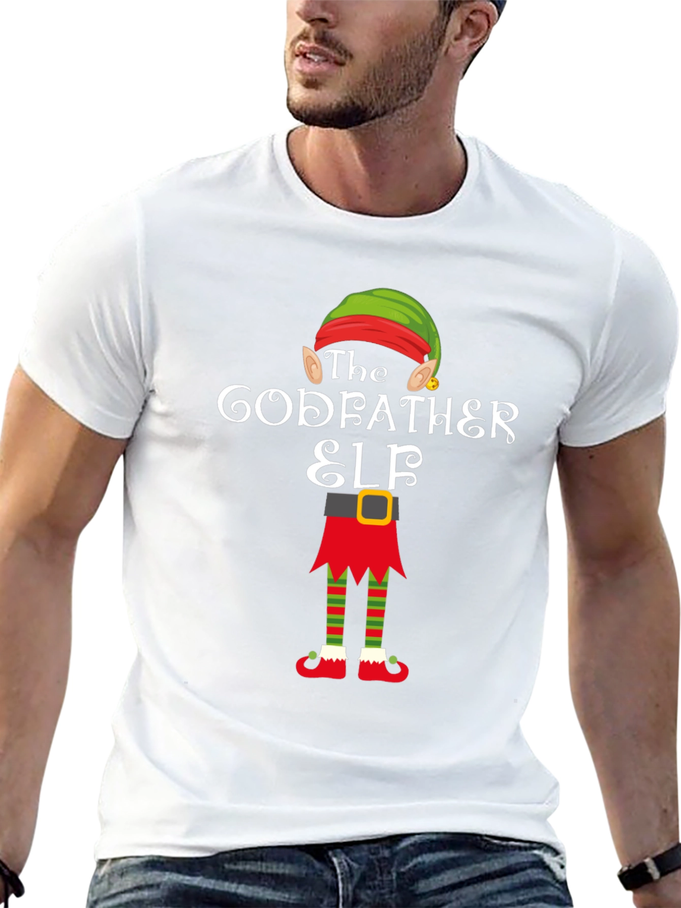 The Godfather Elf T-Shirt Christmas Holiday