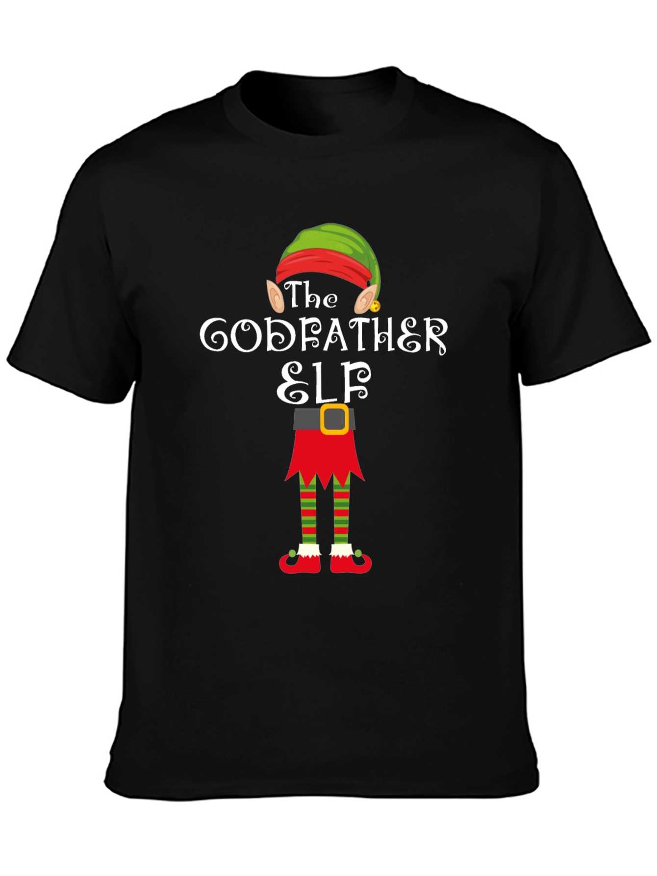The Godfather Elf T-Shirt Christmas Holiday