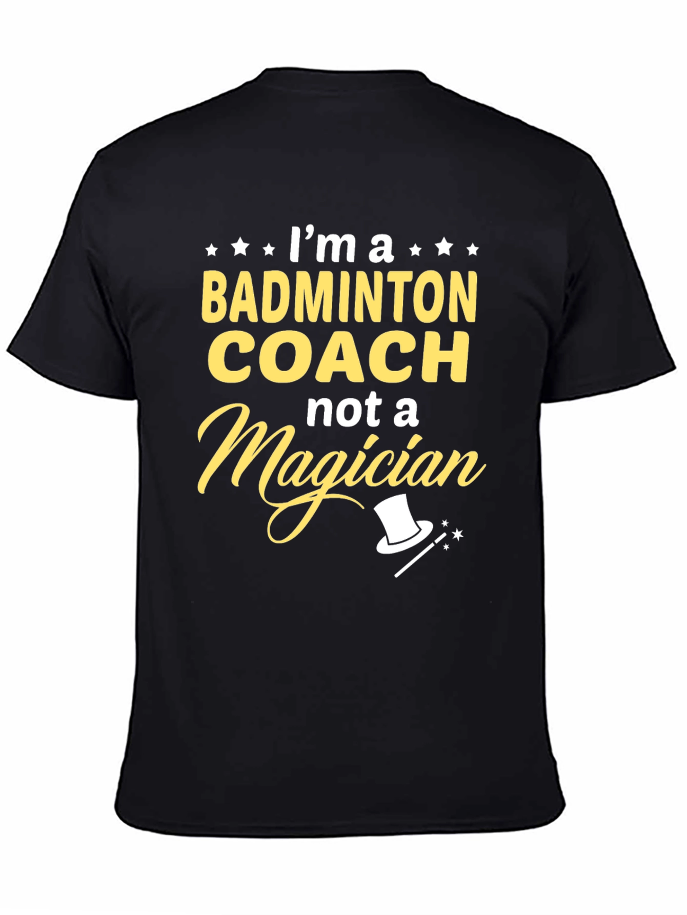 Badminton Coach T-Shirt - Funny Graphic Tee