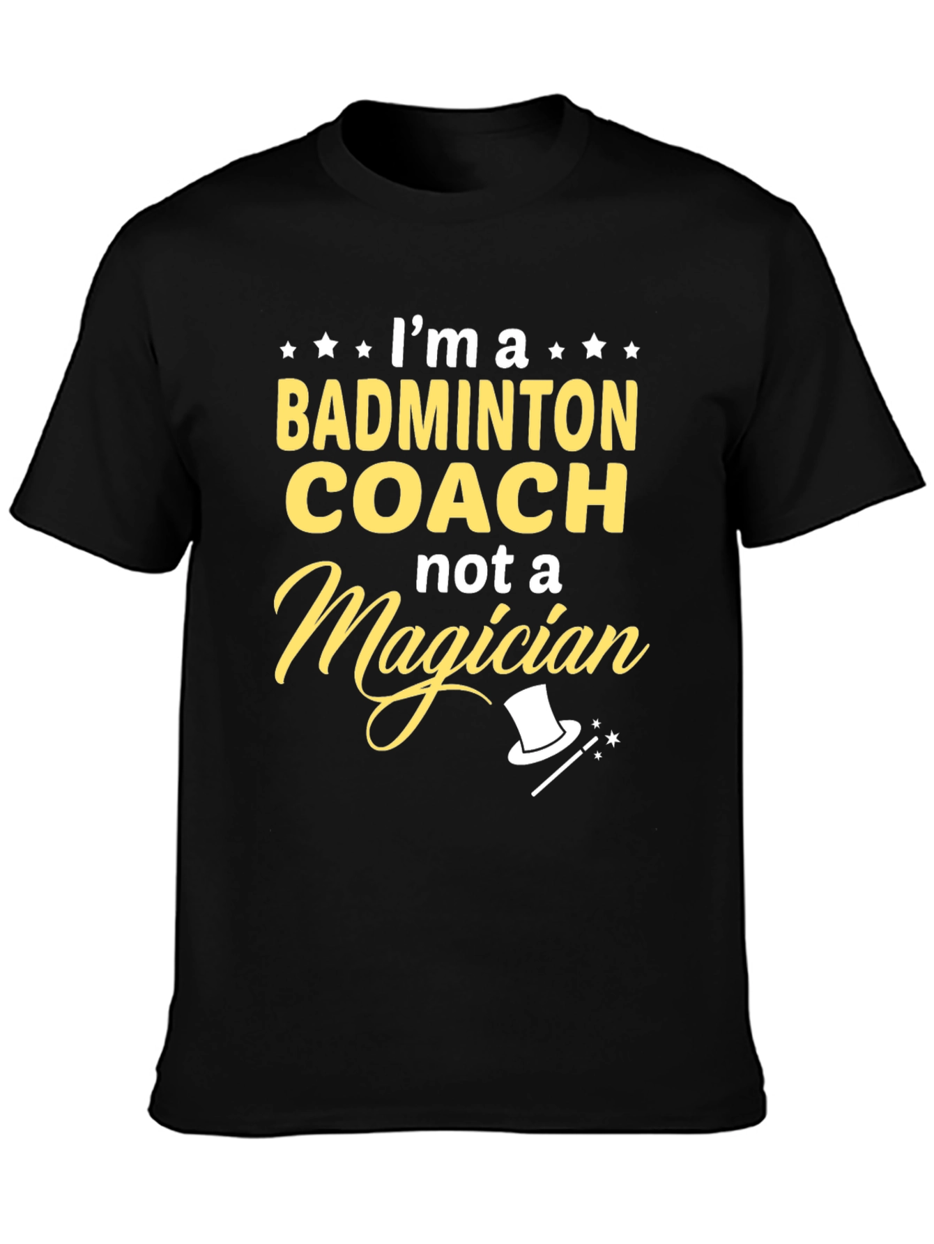 Badminton Coach T-Shirt - Funny Graphic Tee