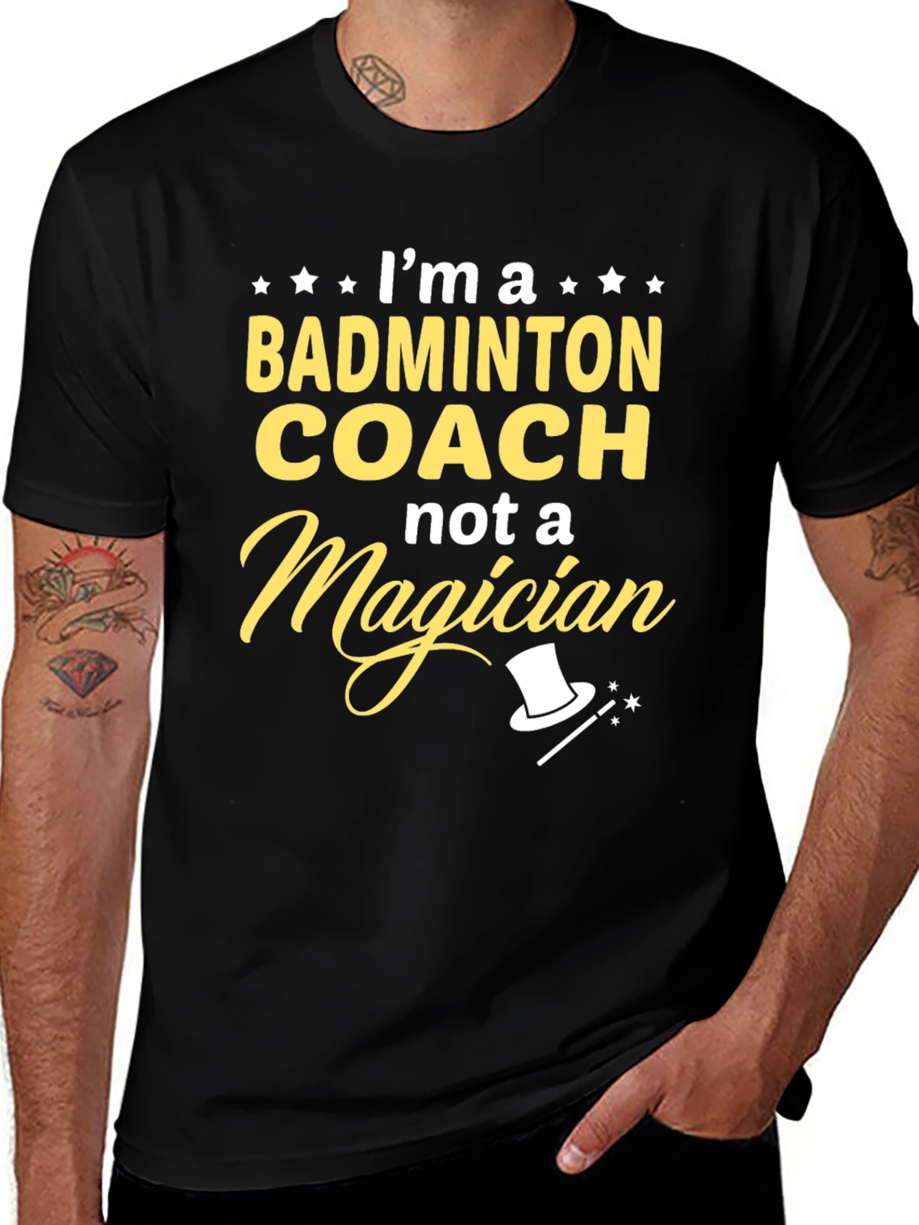 Badminton Coach T-Shirt - Funny Graphic Tee