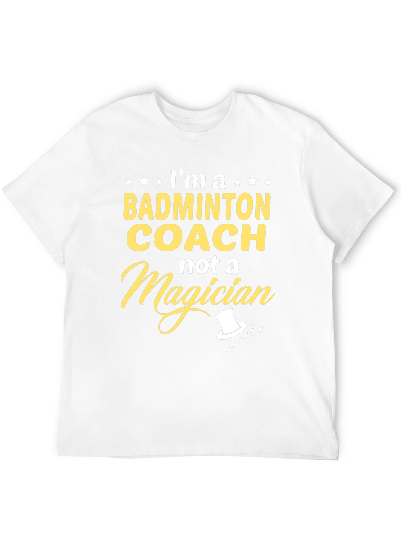 Badminton Coach T-Shirt - Funny Graphic Tee
