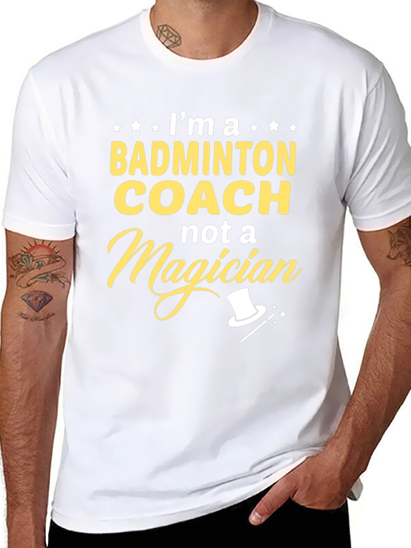 Badminton Coach T-Shirt - Funny Graphic Tee