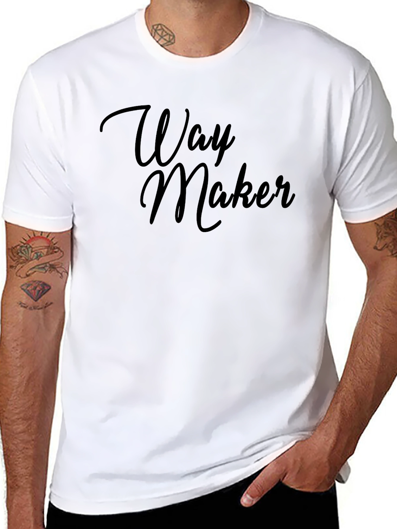 Way Maker Black T-Shirt - Stylish Christian Apparel