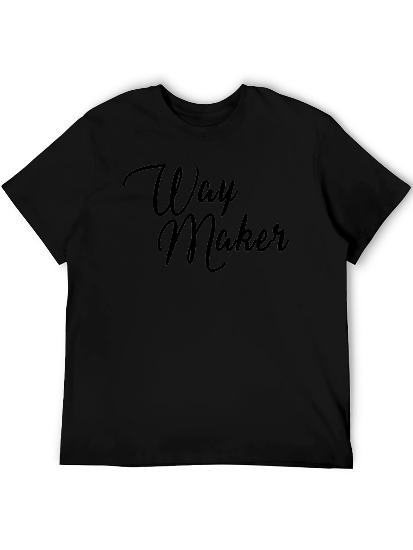 Way Maker Black T-Shirt - Stylish Christian Apparel
