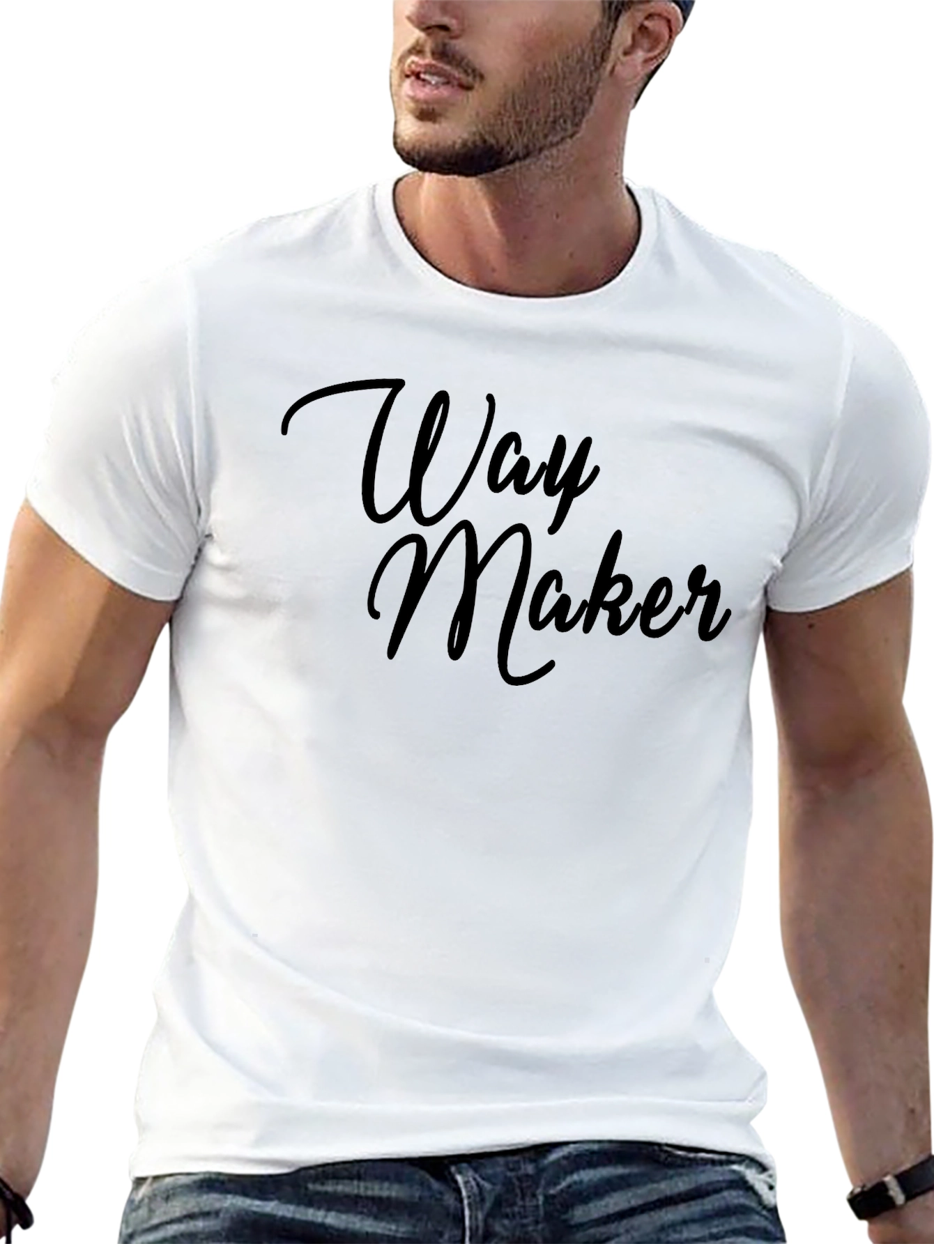 Way Maker Black T-Shirt - Stylish Christian Apparel