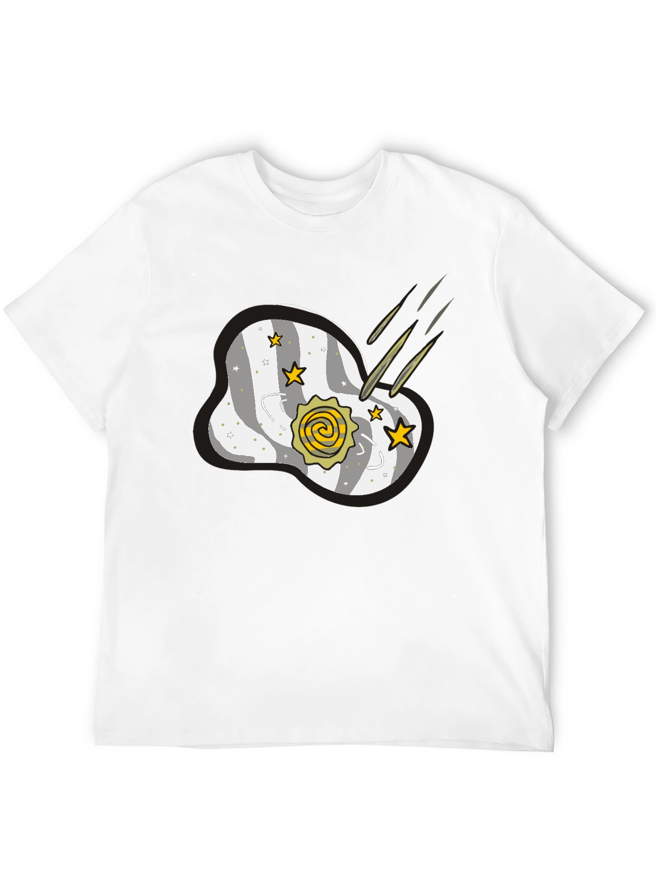 Cosmic Meteor Shower Graphic T-Shirt
