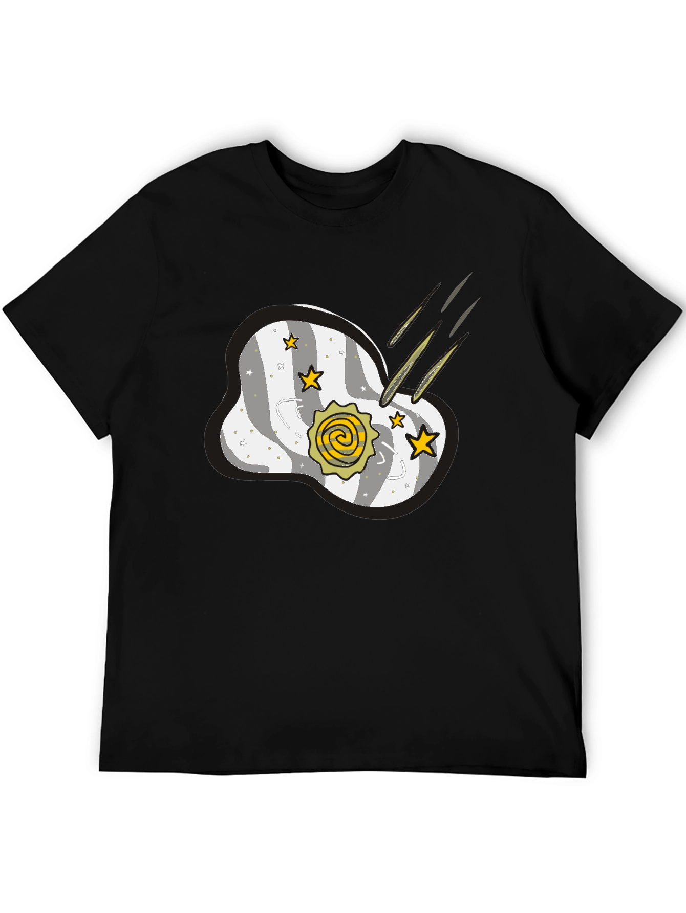 Cosmic Meteor Shower Graphic T-Shirt