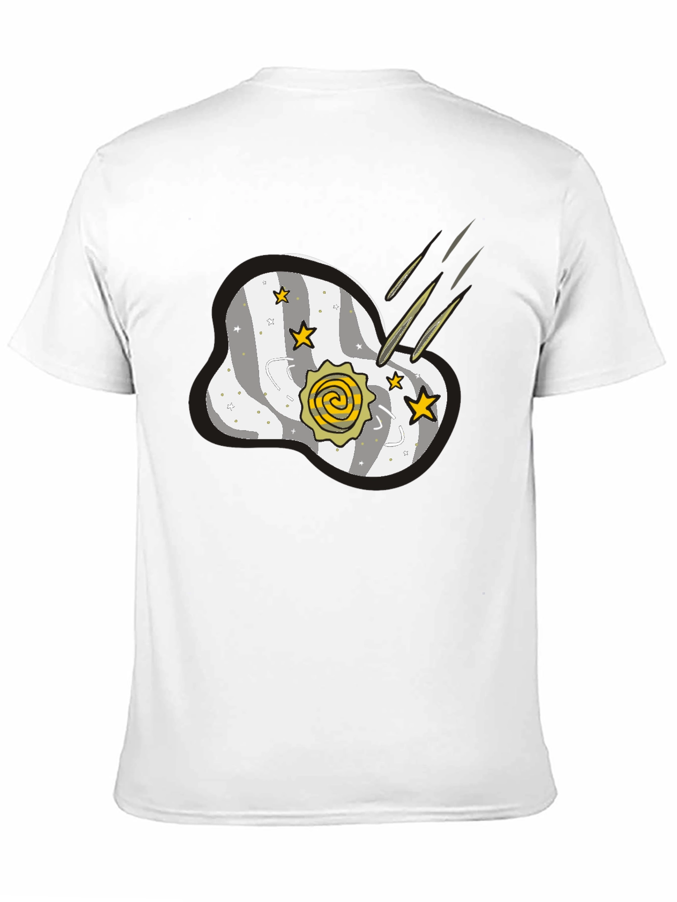 Cosmic Meteor Shower Graphic T-Shirt