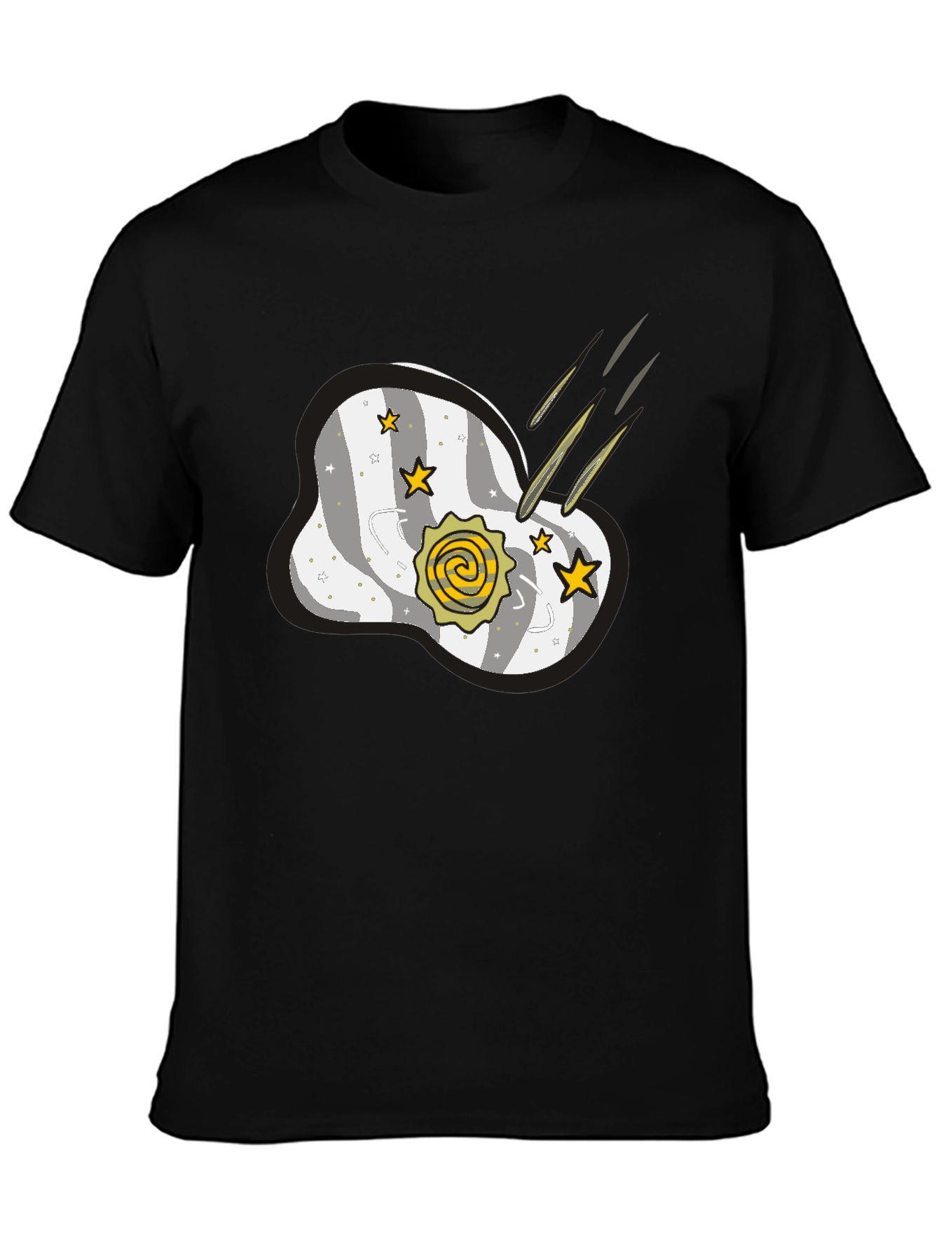 Cosmic Meteor Shower Graphic T-Shirt